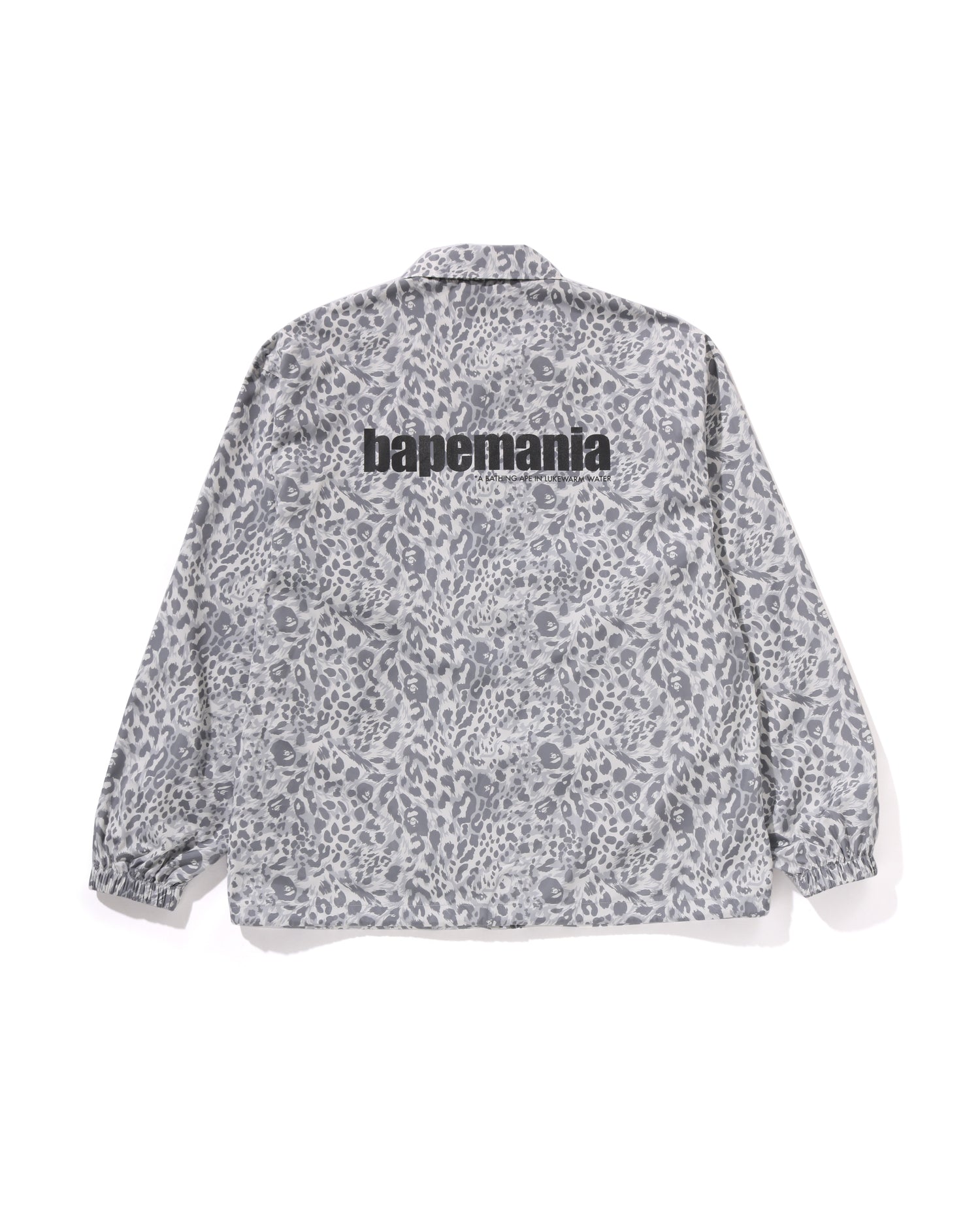 A BATHING APE® Wild Leopard Pattern Coach Jacket | Bape