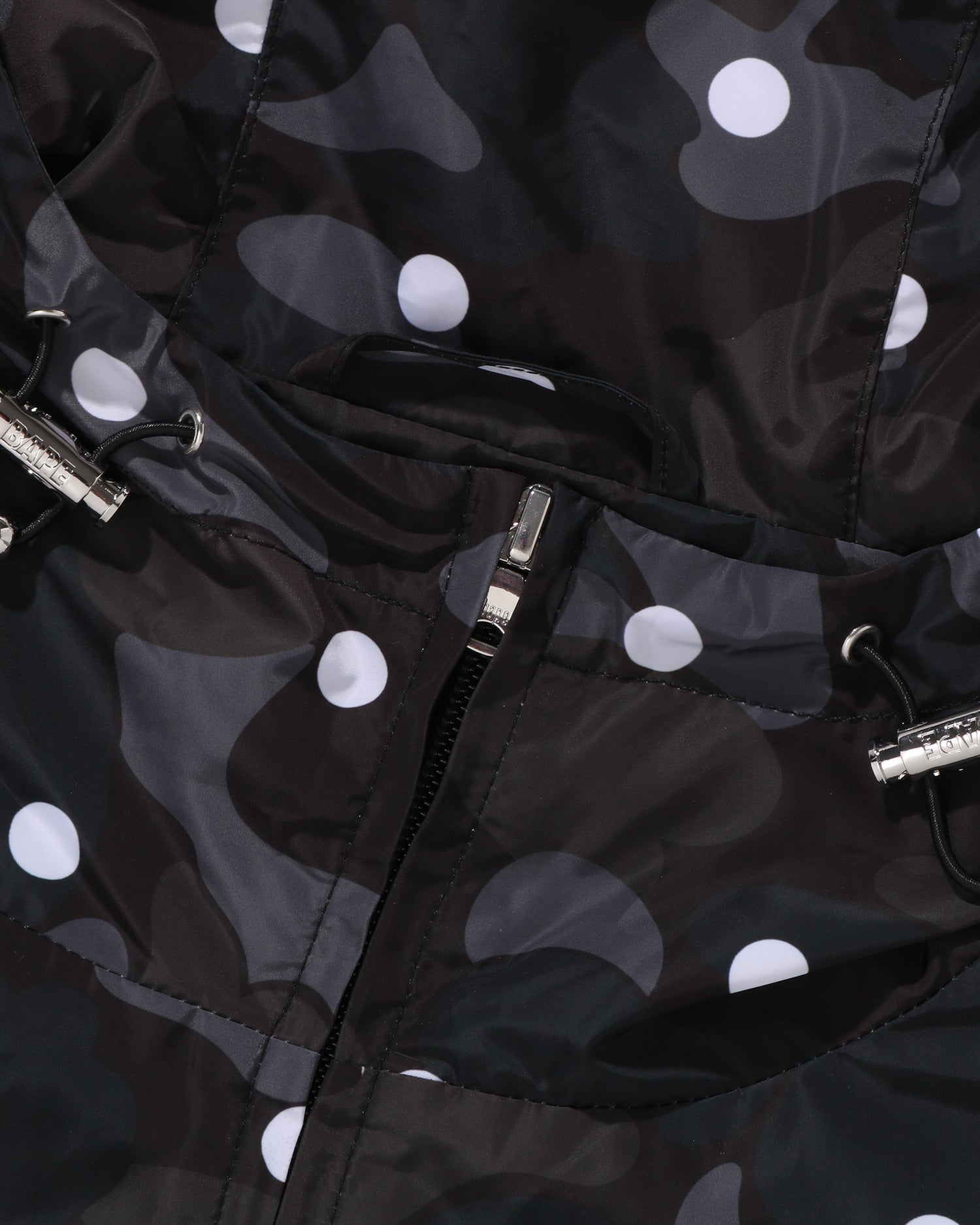エイプ☆三度笠 A BATHING APE® Abc Dot Hooded Jacket | Bape official website – INT