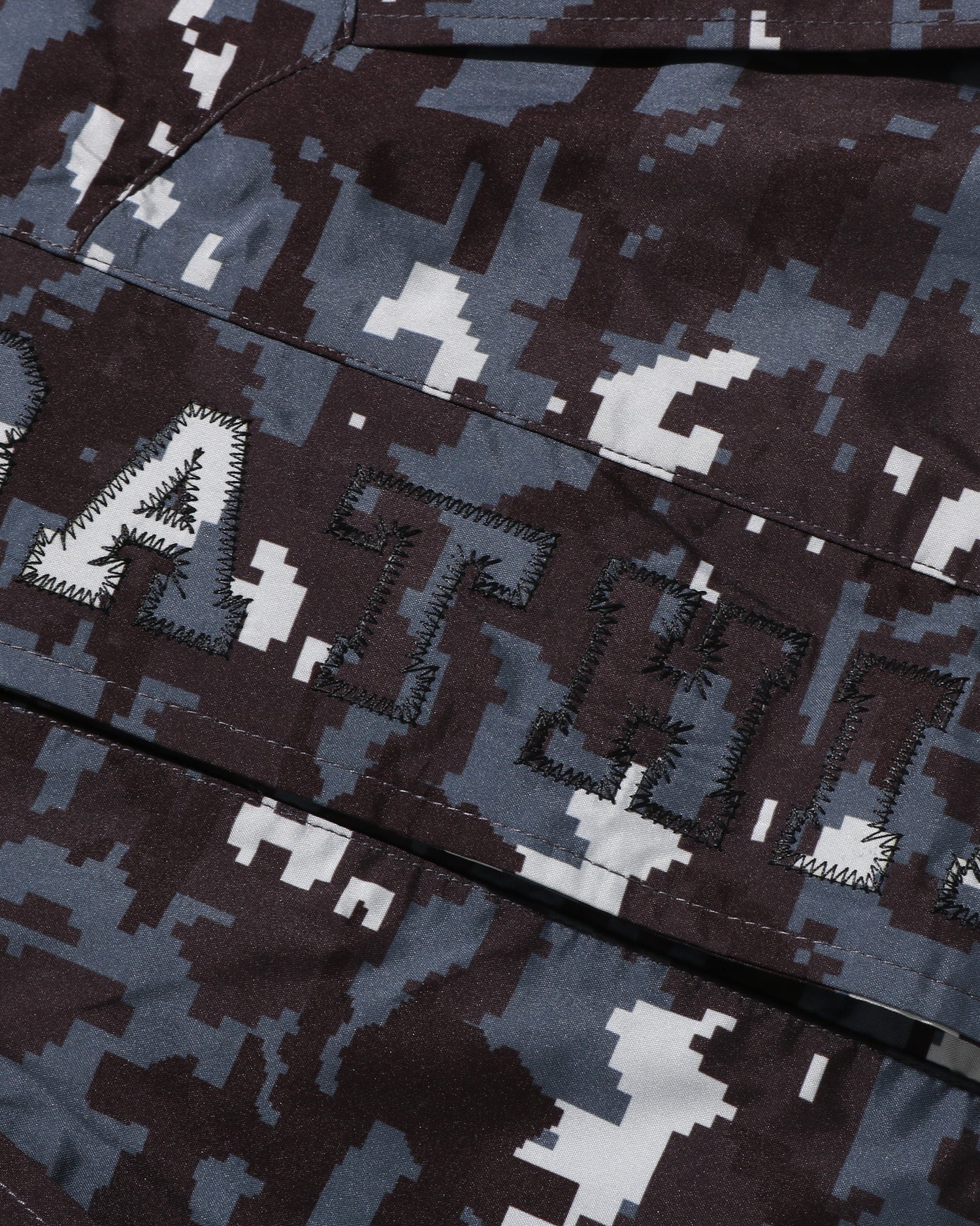 A BATHING APE® Multi Pixel Camo Snowboard 2 Layer Jacket | Bape