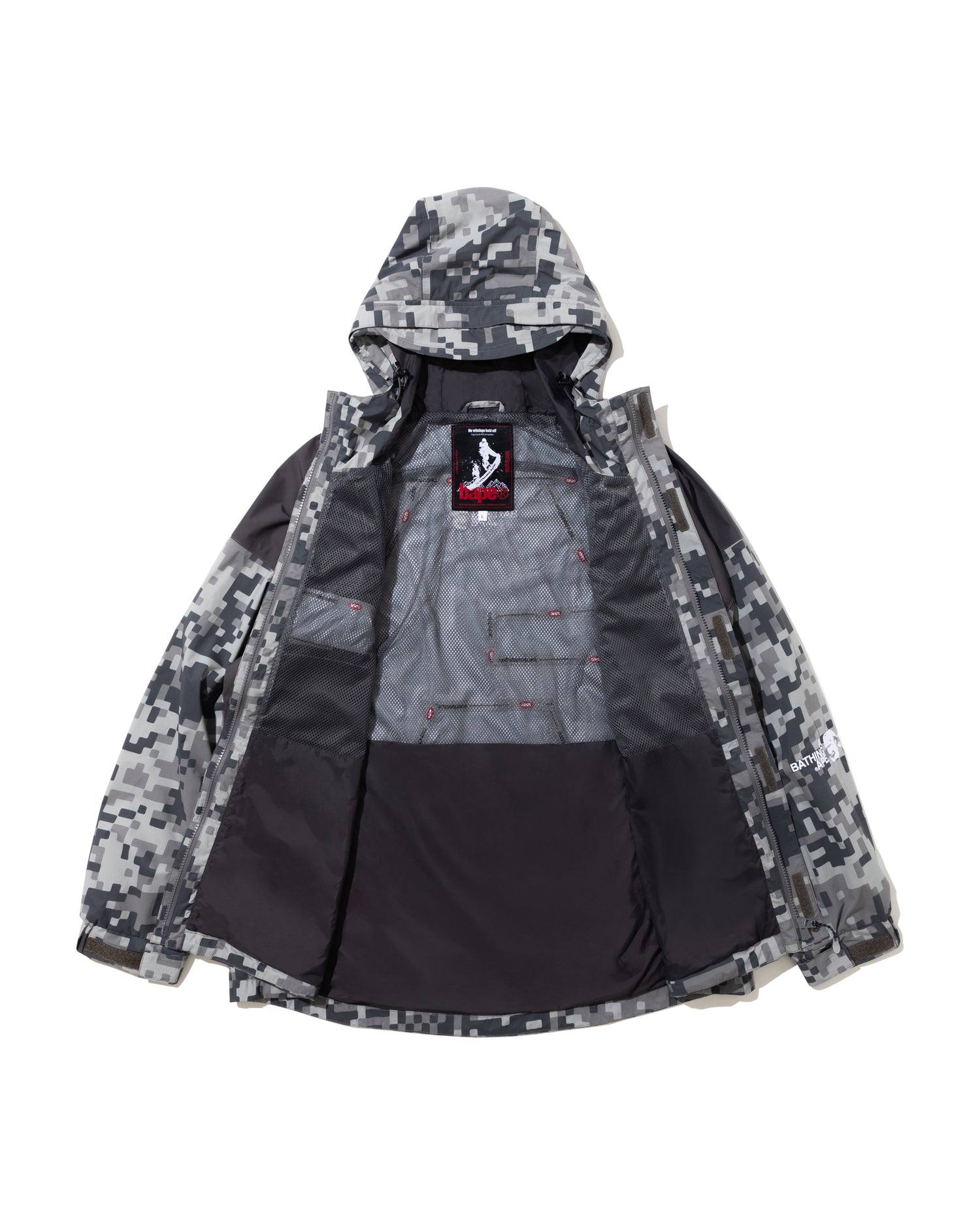 A BATHING APE® BAPE By Kazuki Kuraishi Pixelate Camo Snowboard 2