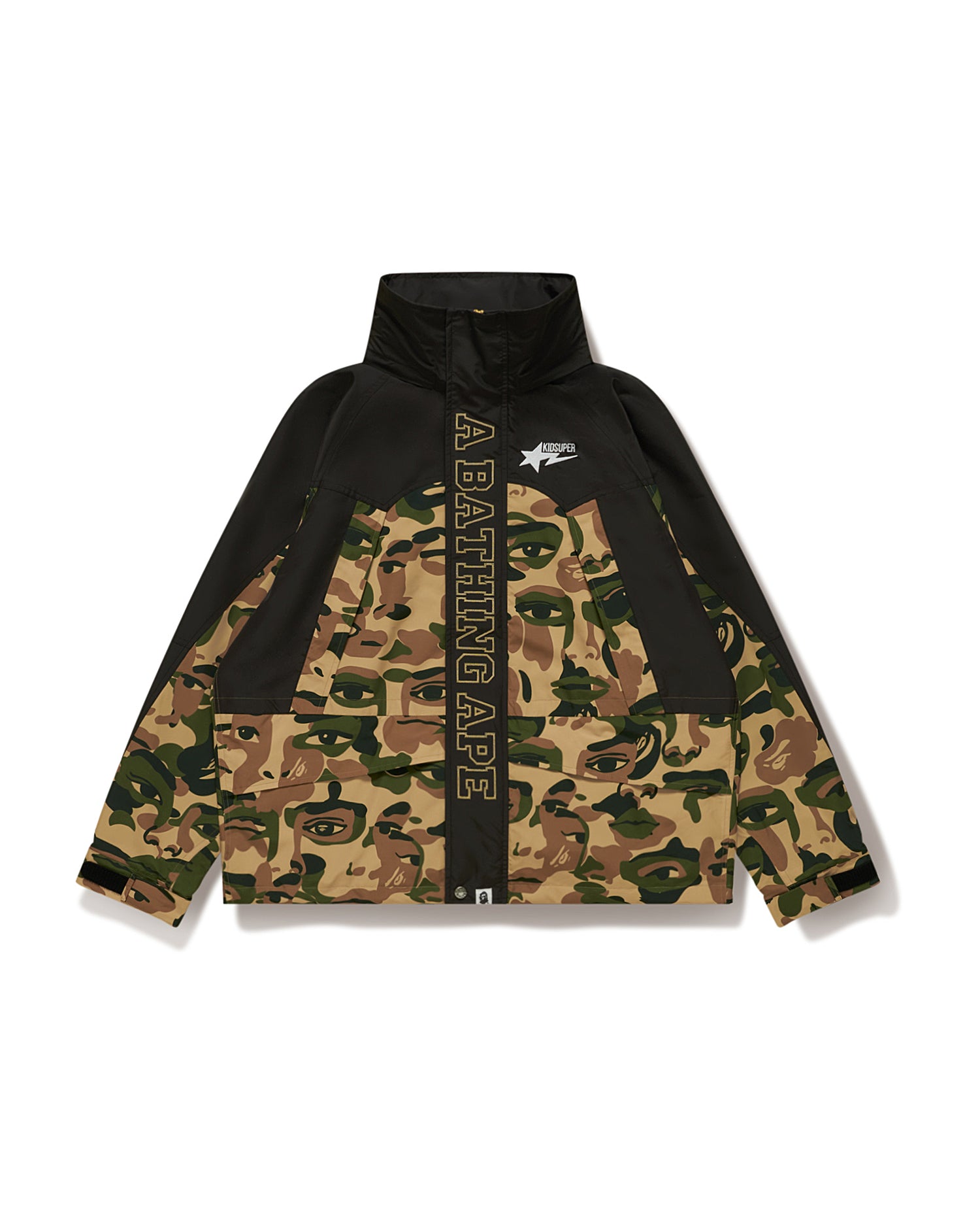 BAPE X KIDSUPER CAMO SNOWBOARD JACKET MENS – us.bape.com