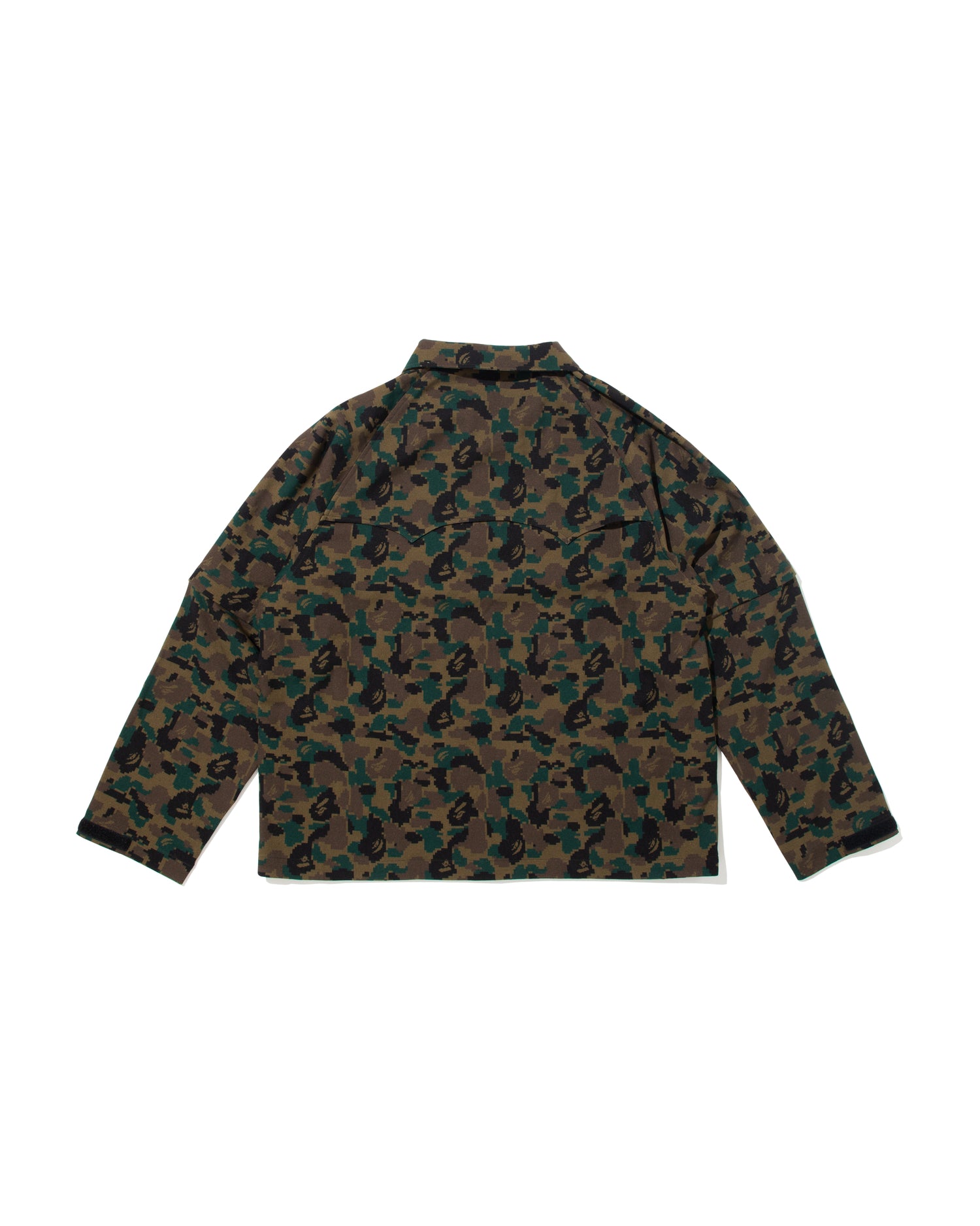 L*1様 A BATHING APE ジャケット A BATHING APE® Reversible Padded Jacket | Green | FARFETCH