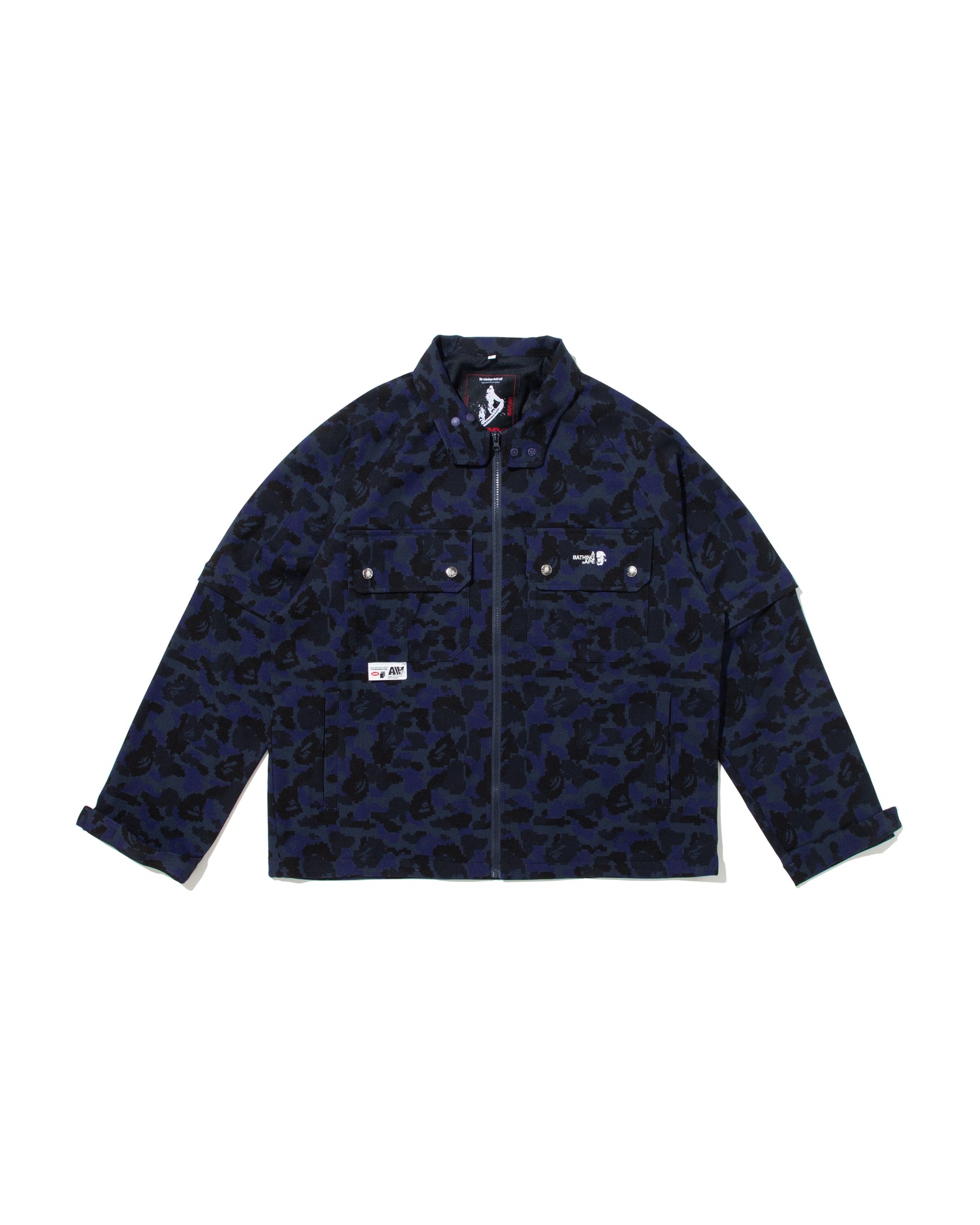 A BATHING APE® BAPE By Kazuki Kuraishi Pixelate Camo Detachable