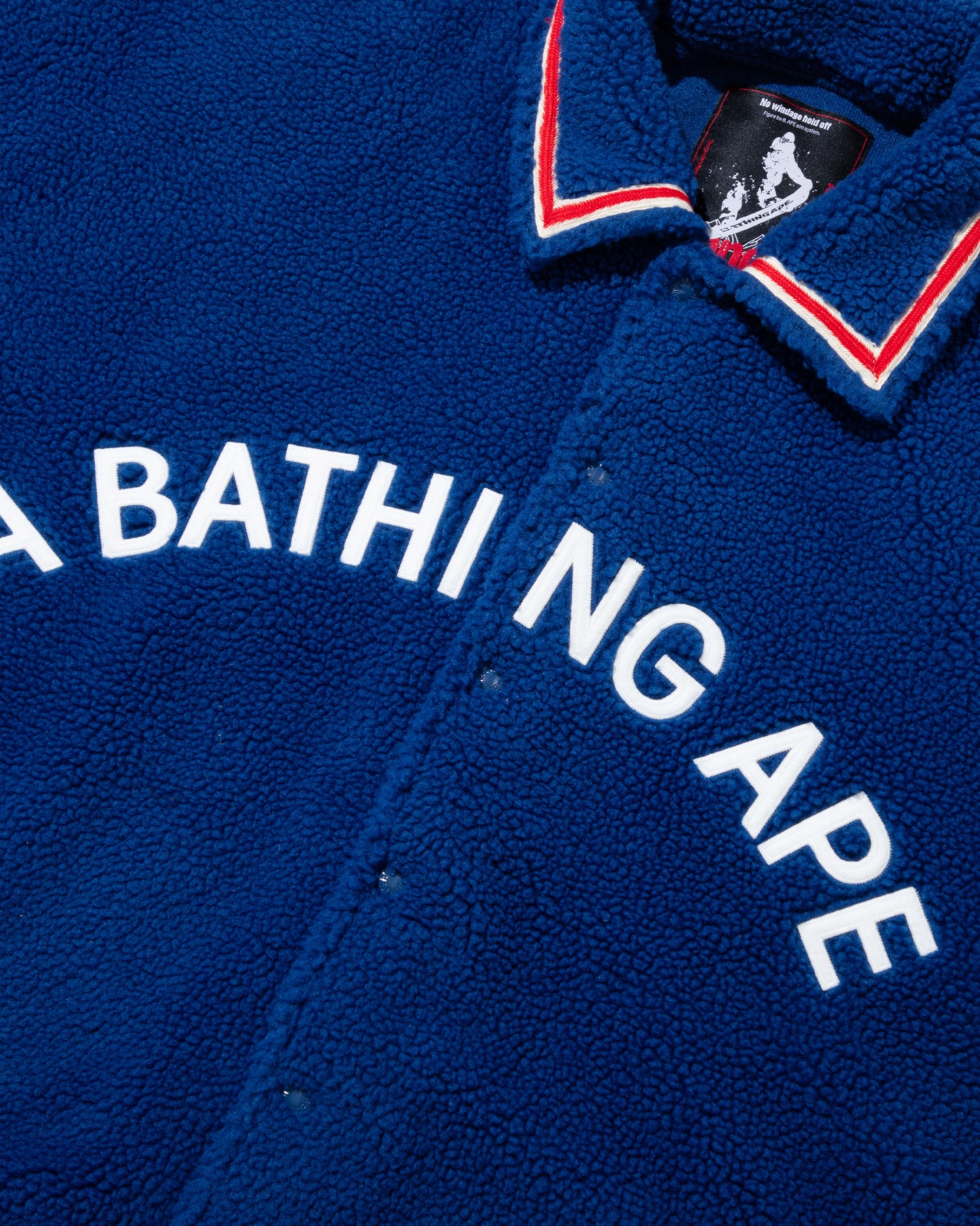 A BATHING APE® BAPE By Kazuki Kuraishi Sherpa Detachable Coach