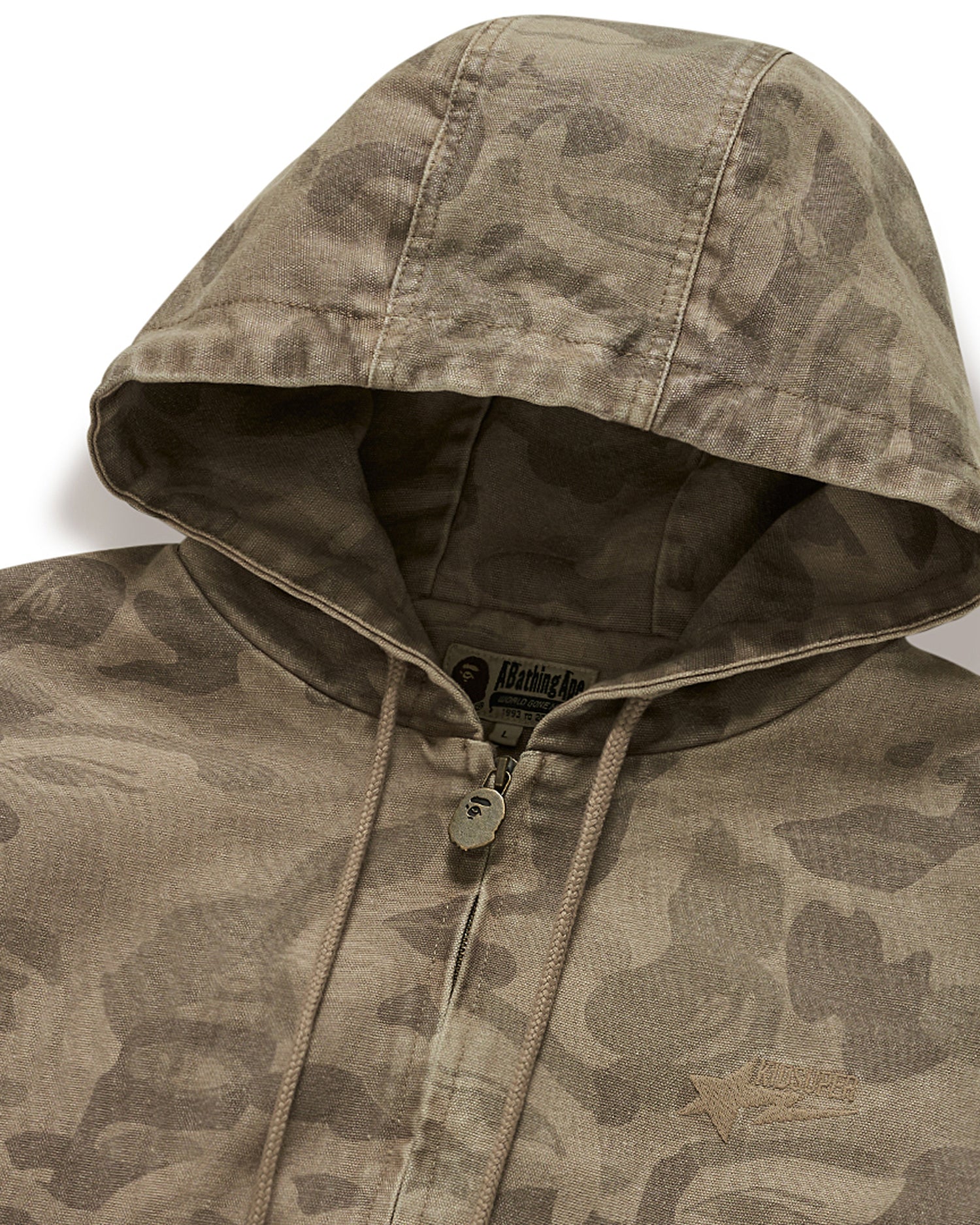 A BATHING APE® BAPE X Kidsuper Solid Camo Jacquard Jacket