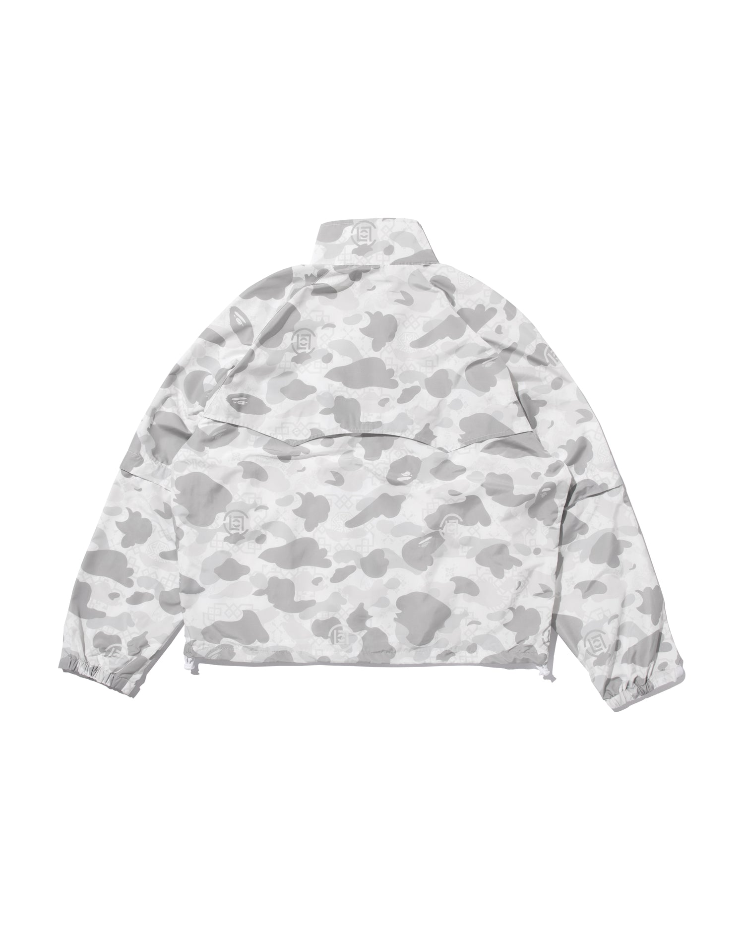 A BATHING APE® BAPE X Clot Camo Sleeve Detachable Rain Jacket