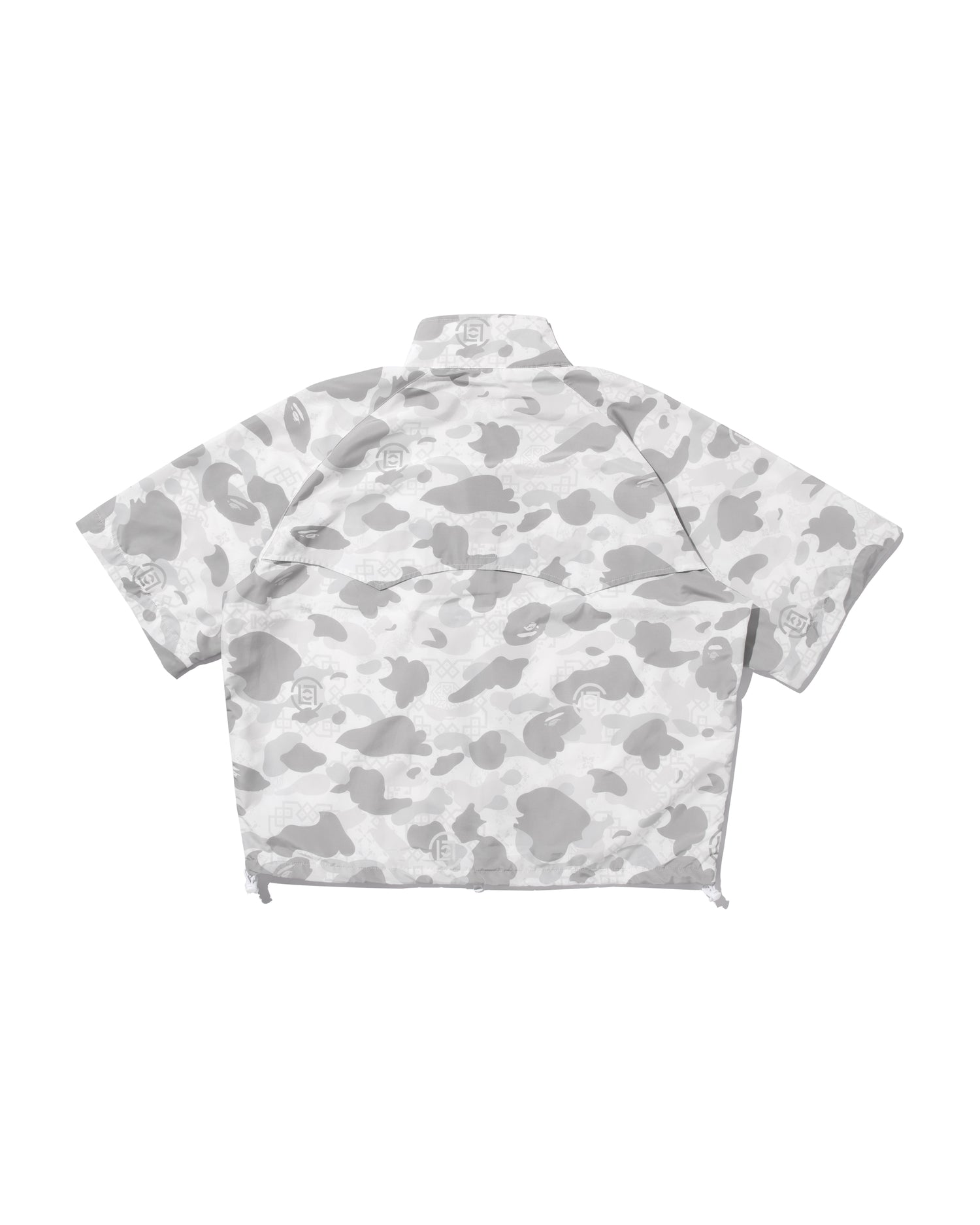A BATHING APE® BAPE X Clot Camo Sleeve Detachable Rain Jacket