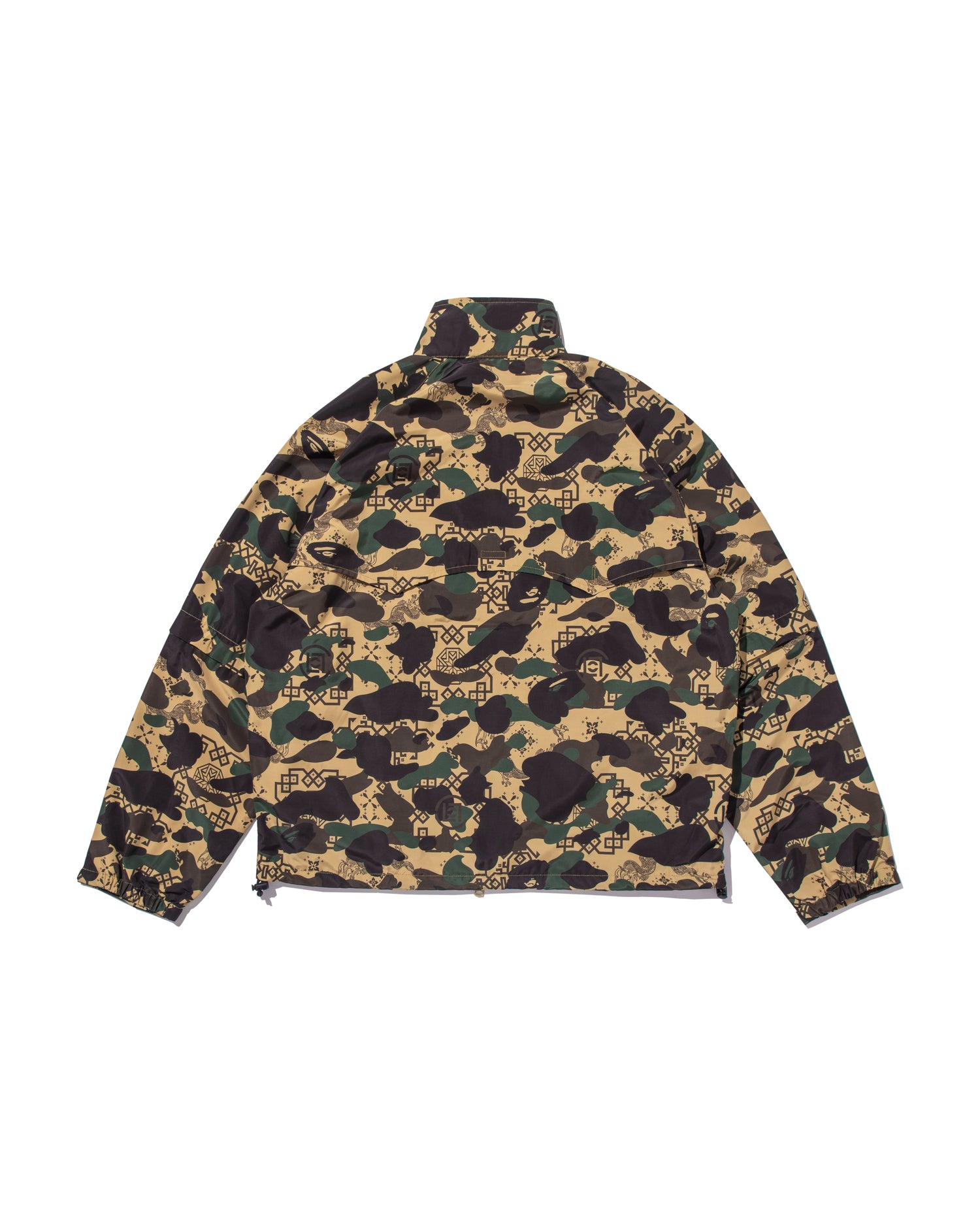 A BATHING APE® BAPE X Clot Camo Sleeve Detachable Rain Jacket