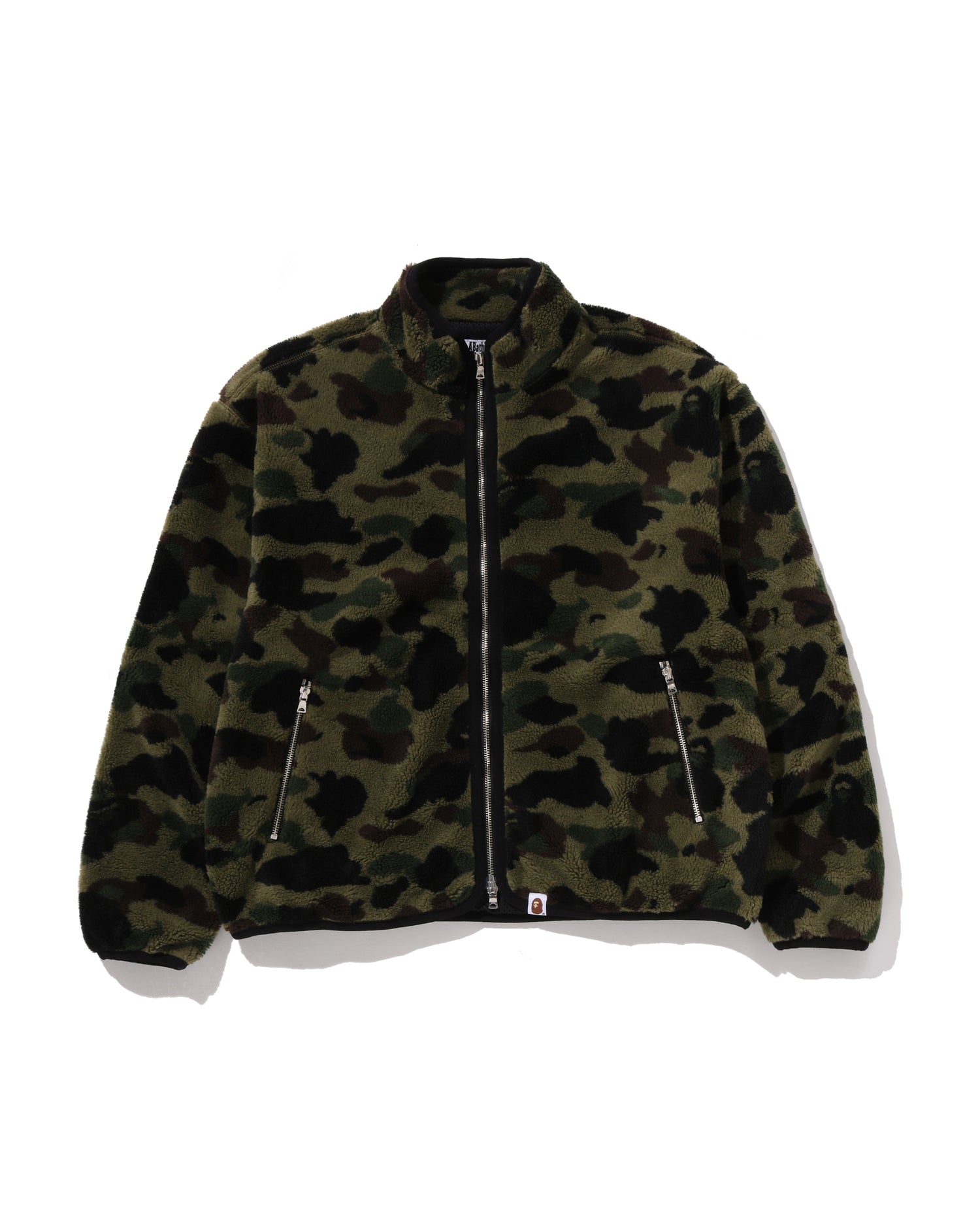 A BATHING APE® 1st Camo Fleece Jacket | Bape official
