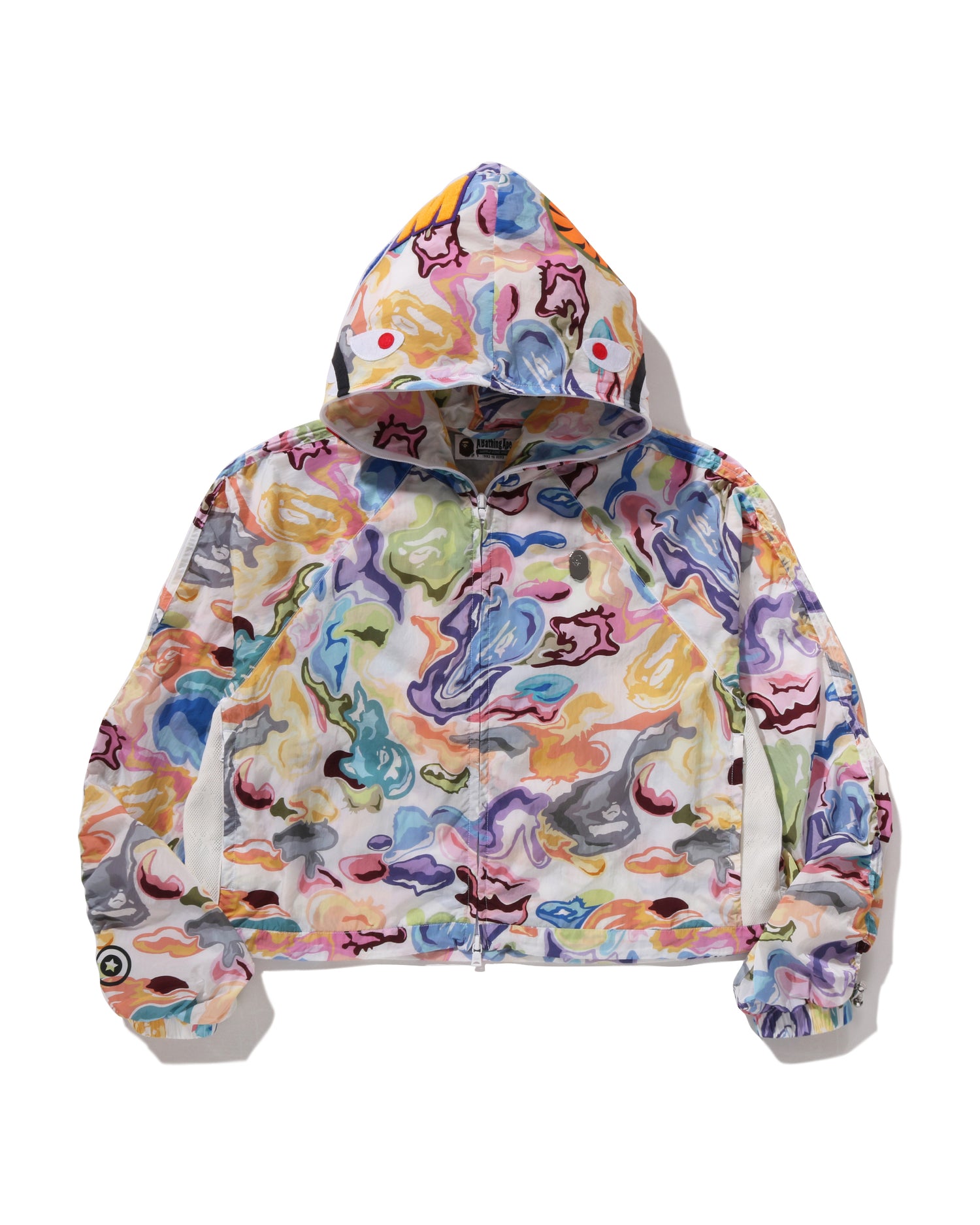 ジャケット・アウター BAPE SHARK HOODIE PARKA A BATHING APE｜SHARK BAPE EMBLEM DENIM JACKET PRINT ZIP