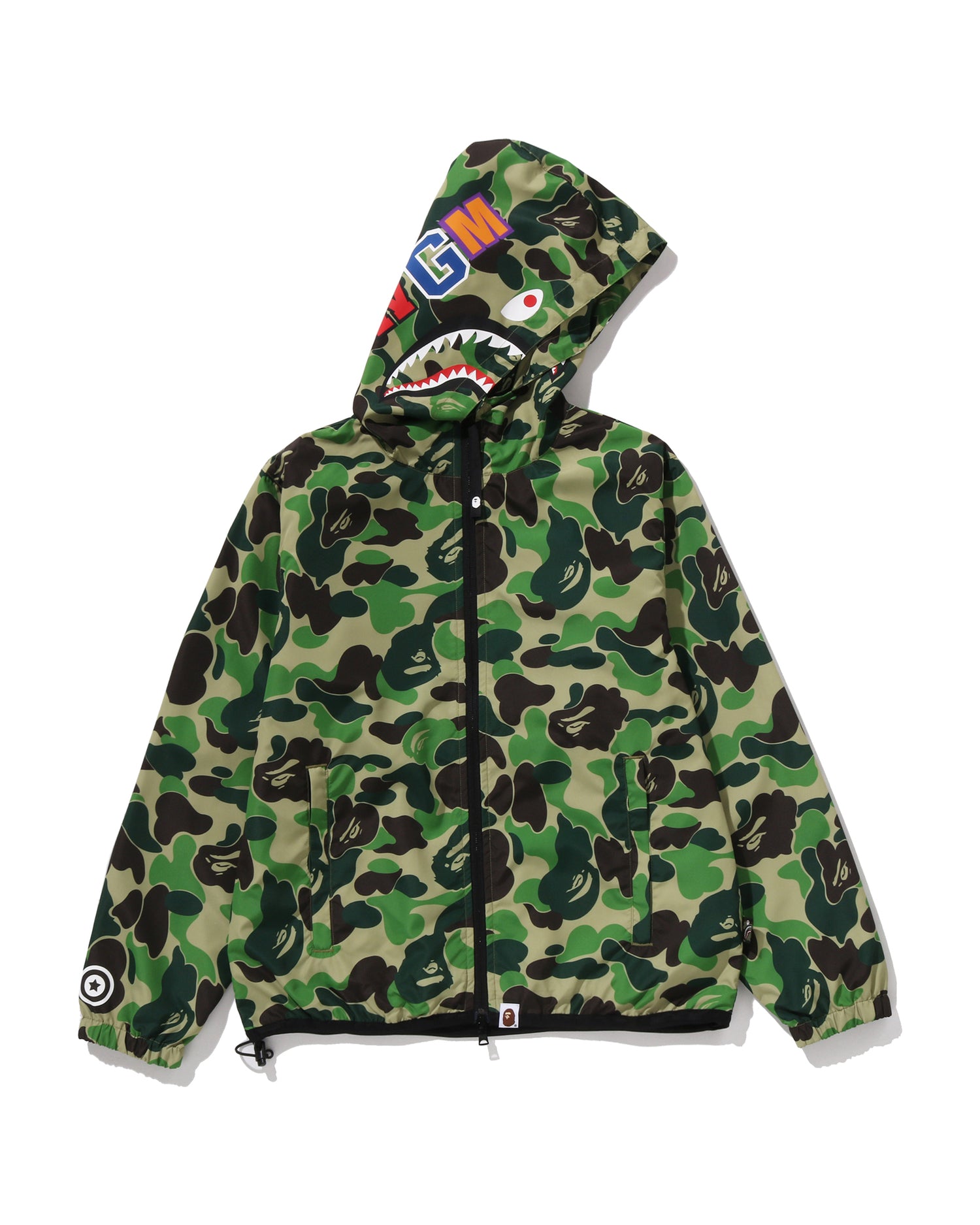 A BATHING APE® Abc Camo Shark Hoodie Jacket | Bape official