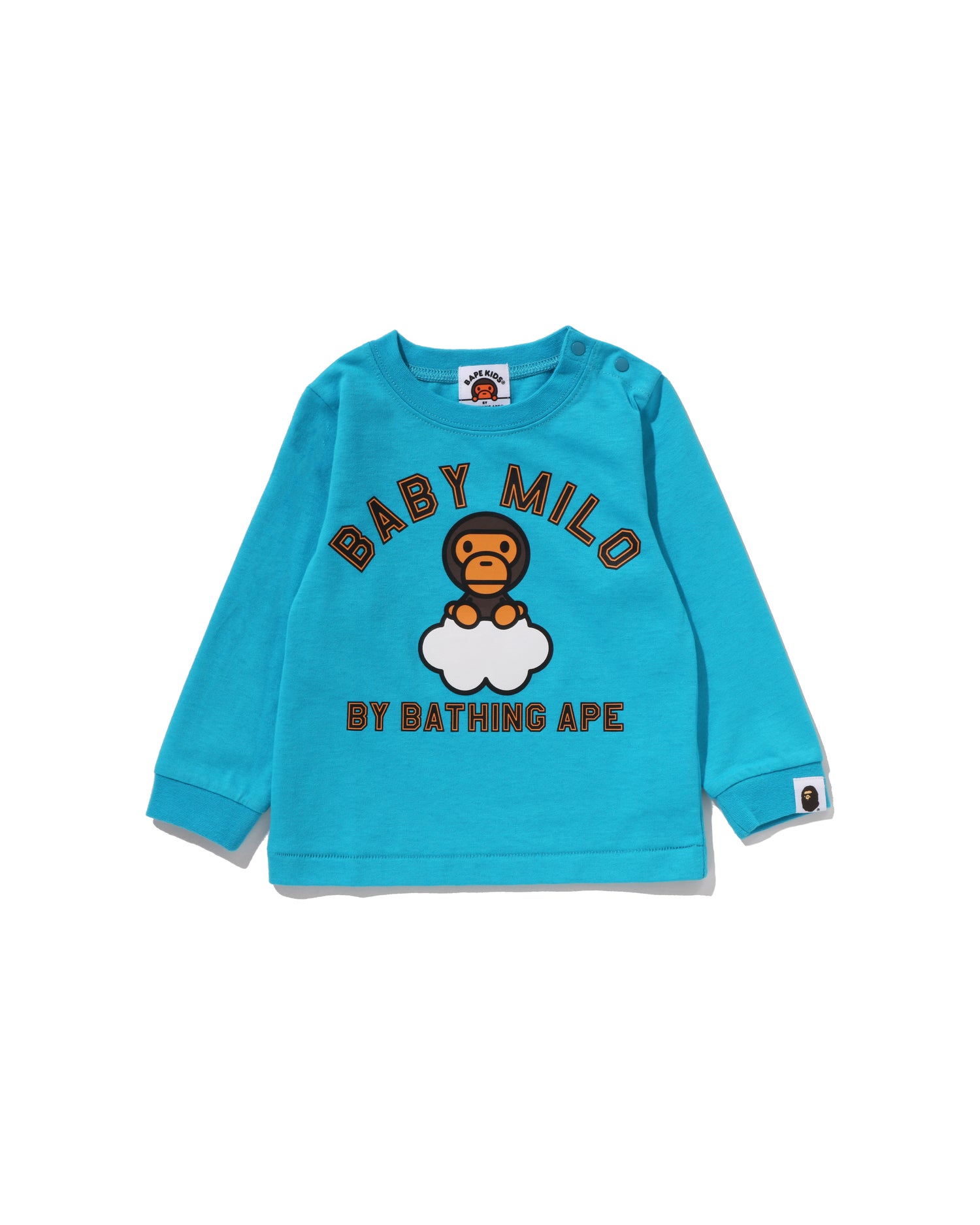 京都限定BAPE KIDS 110 SIZE A BATHING APE® Kids Sakura Photo Ape Head Tee | Bape