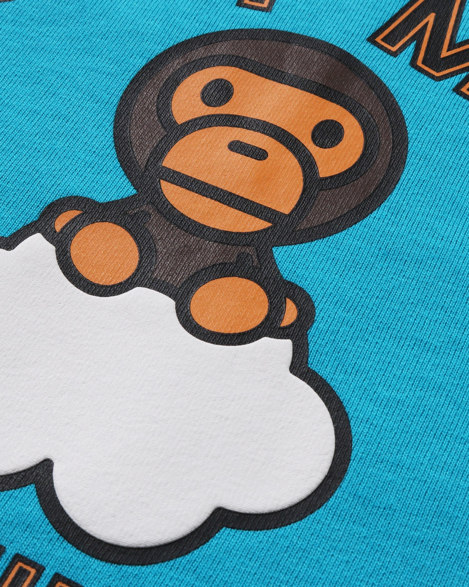A BATHING APE® Babies Baby Milo Cloud Ls Tee | Bape official