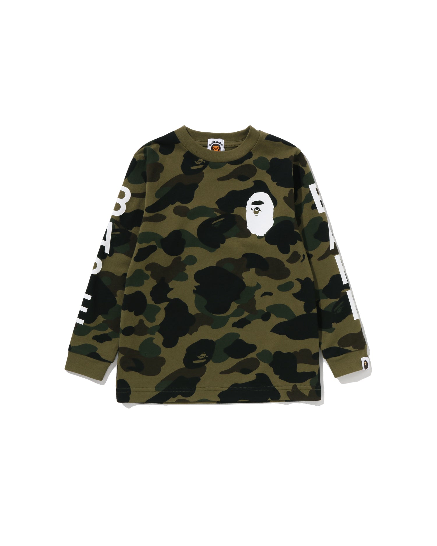 A BATHING APE® Kids 1st Camo Ls Tee | Bape official website – INT
