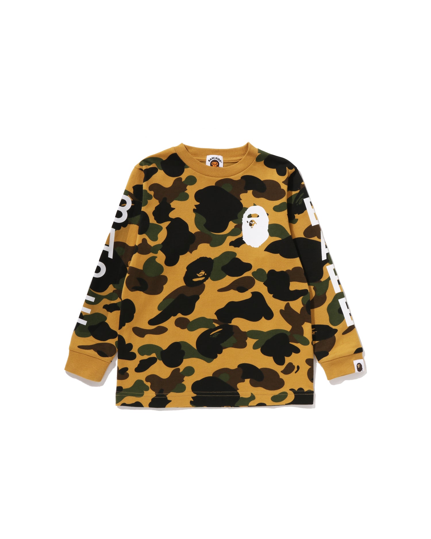 A BATHING APE® Kids 1st Camo Ls Tee | Bape official website – INT