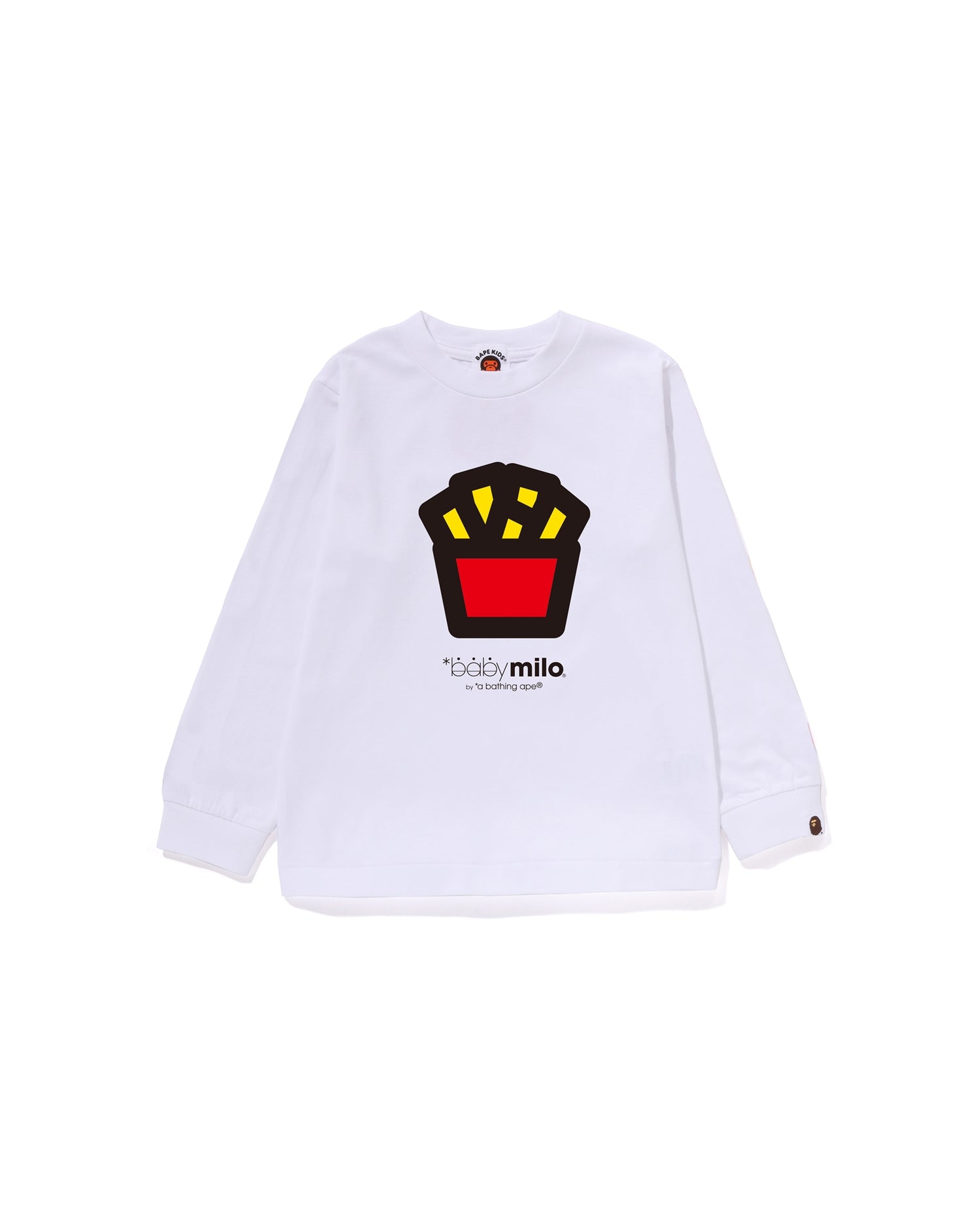 A BATHING APE◆Tシャツ/S/コットン/WHT/baby milo $_57.JPG?set_id=8800005007