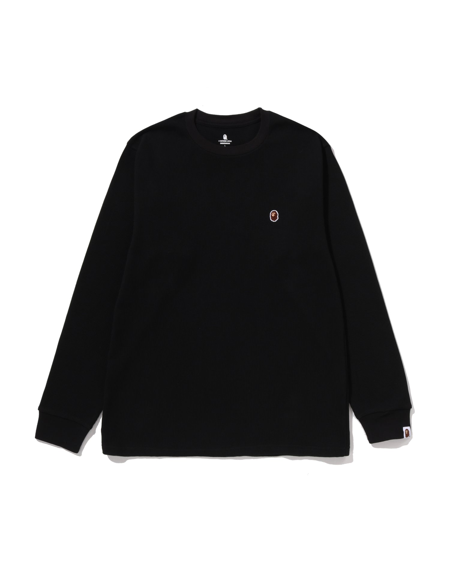 APE ロンティー A BATHING APE® Ape Head One Point Thermal Lt | Bape official