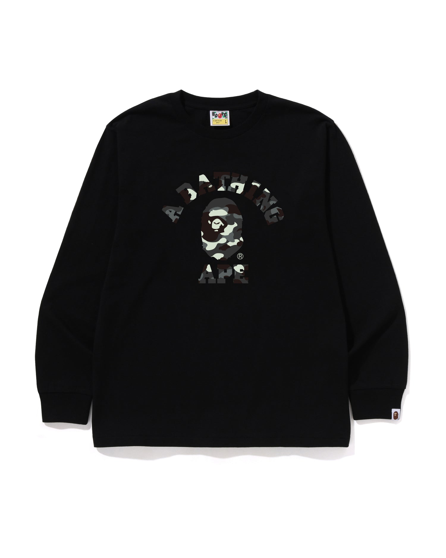 新品同様 A BATHING APE ブラック スウェット M A BATHING APE（アベイシングエイプ）の「BAPE X PINK PANTHER