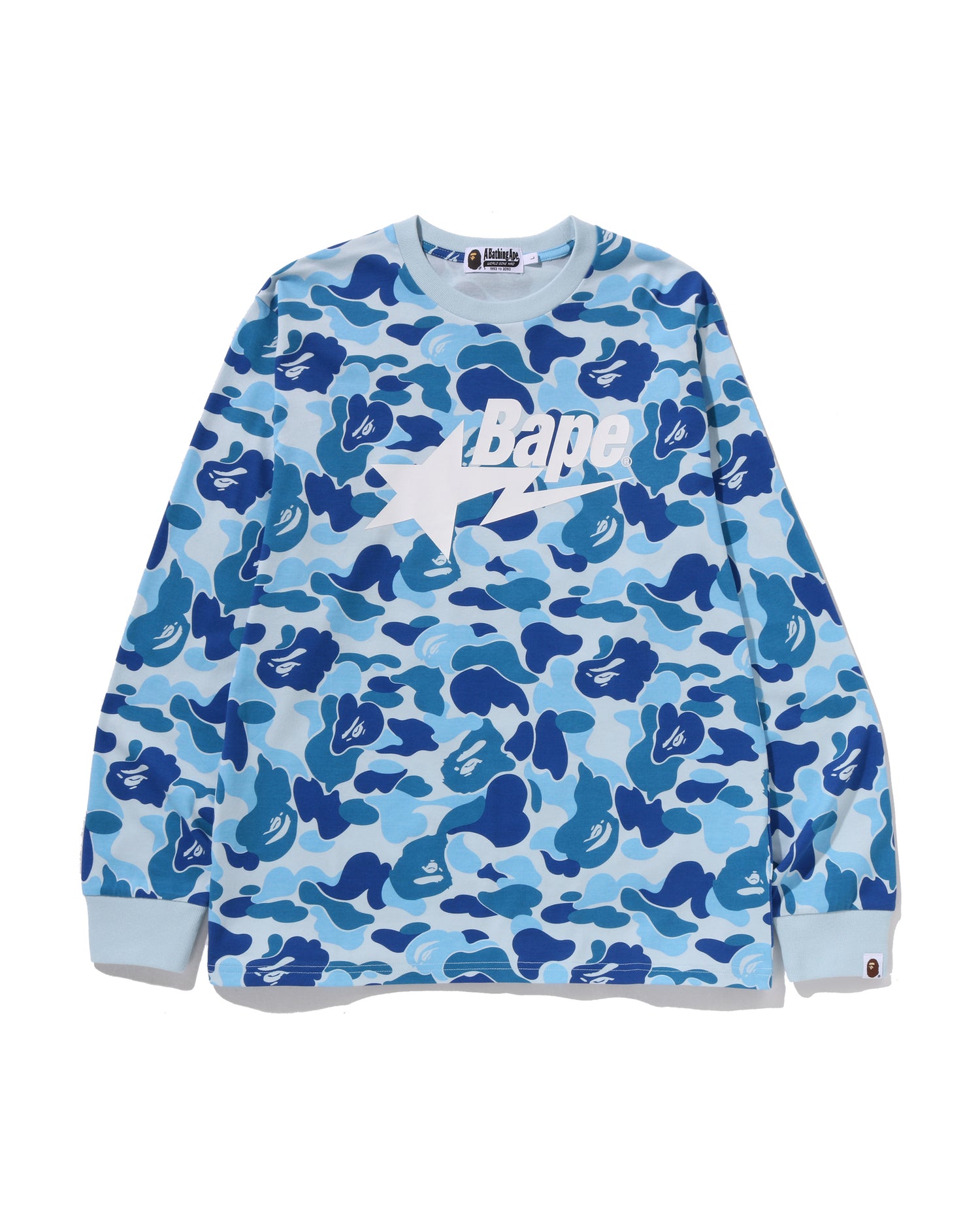 A BATHING APE® Abc Camo BAPE STA Ls Tee | Bape official website