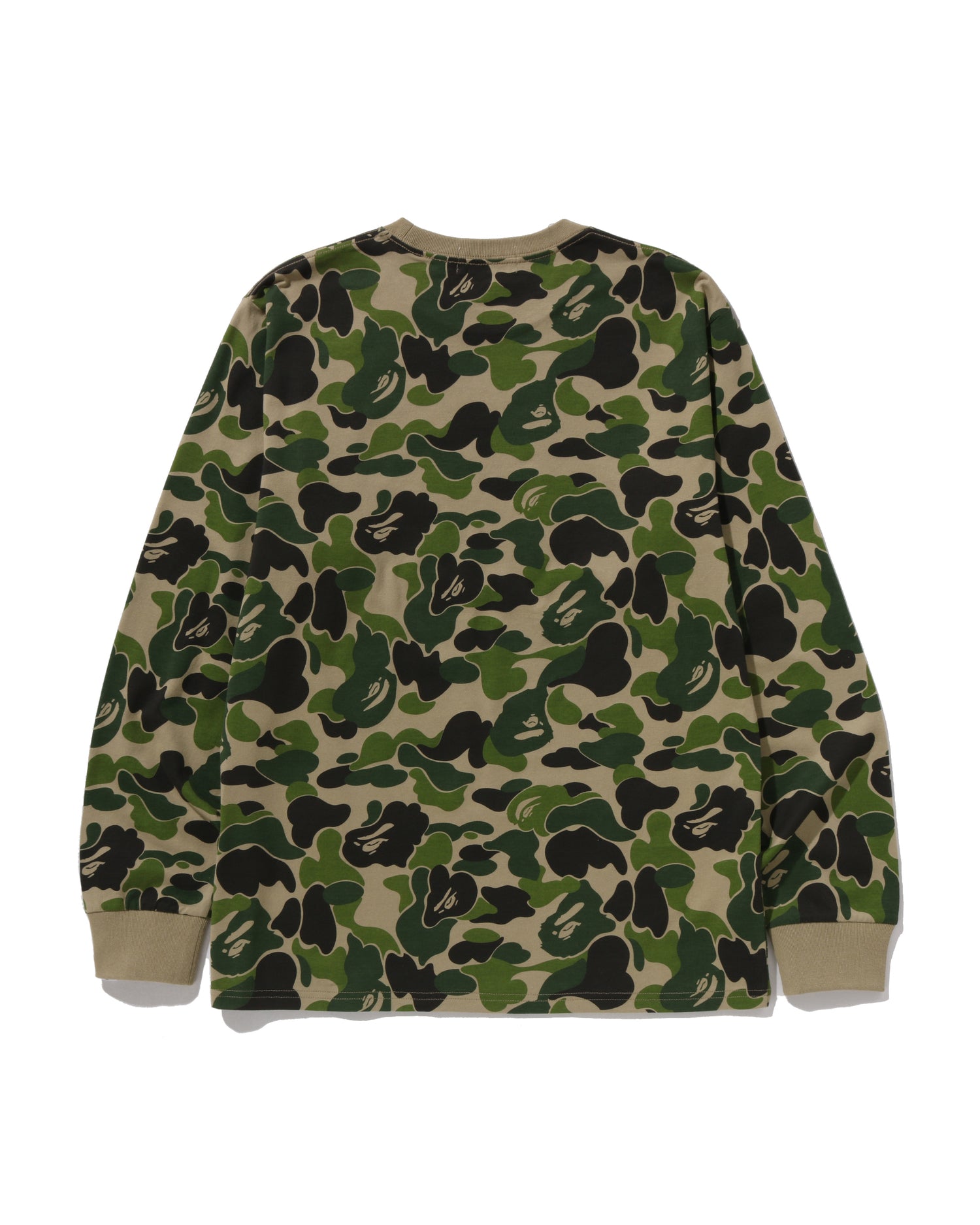 A BATHING APE® Abc Camo BAPE STA Ls Tee | Bape official website