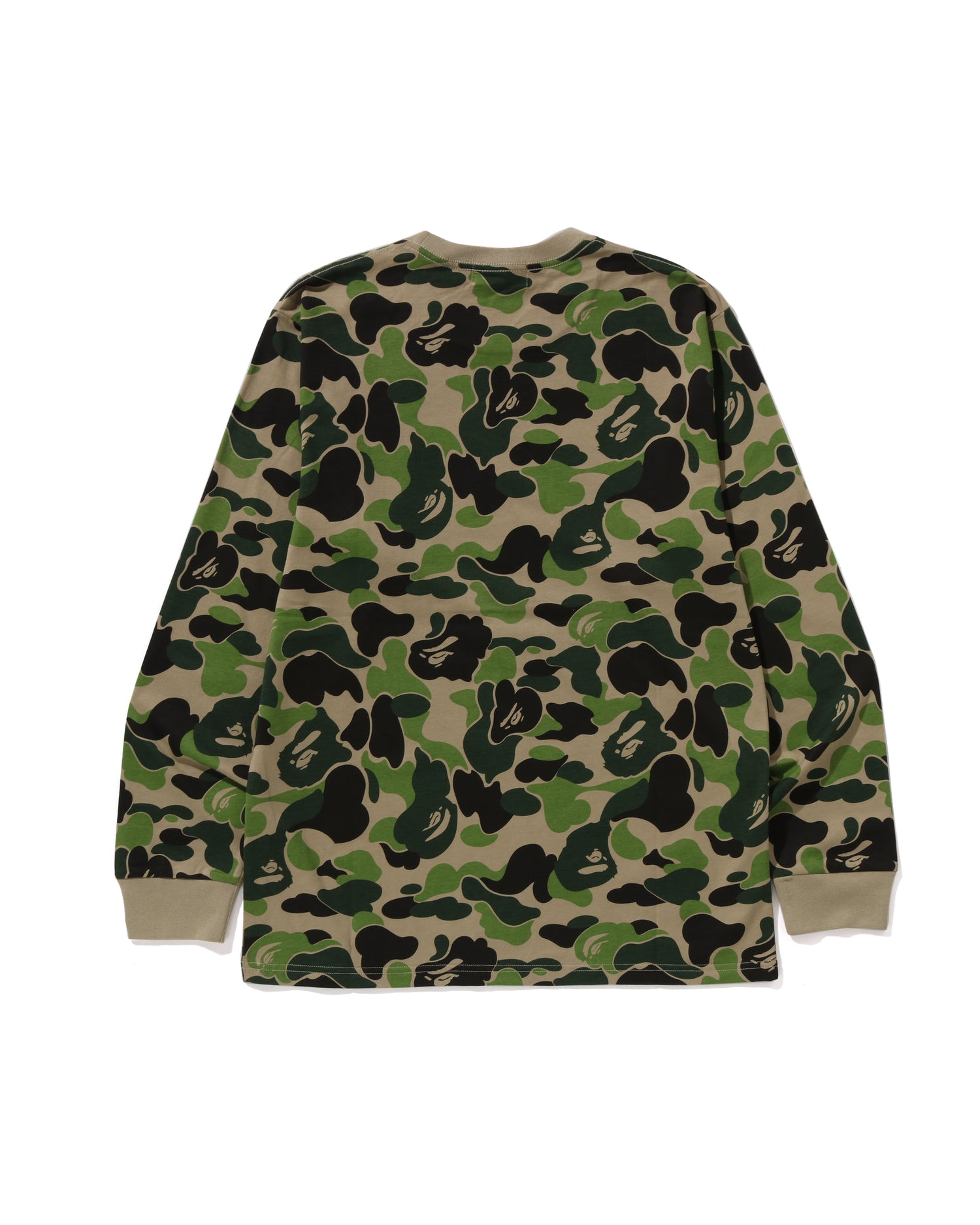 新品　A BATHING APE　ABC CAMO LS TEE　レディース　S A BATHING APE Ladies' ABC CAMO L/S TEE – happyjagabee store