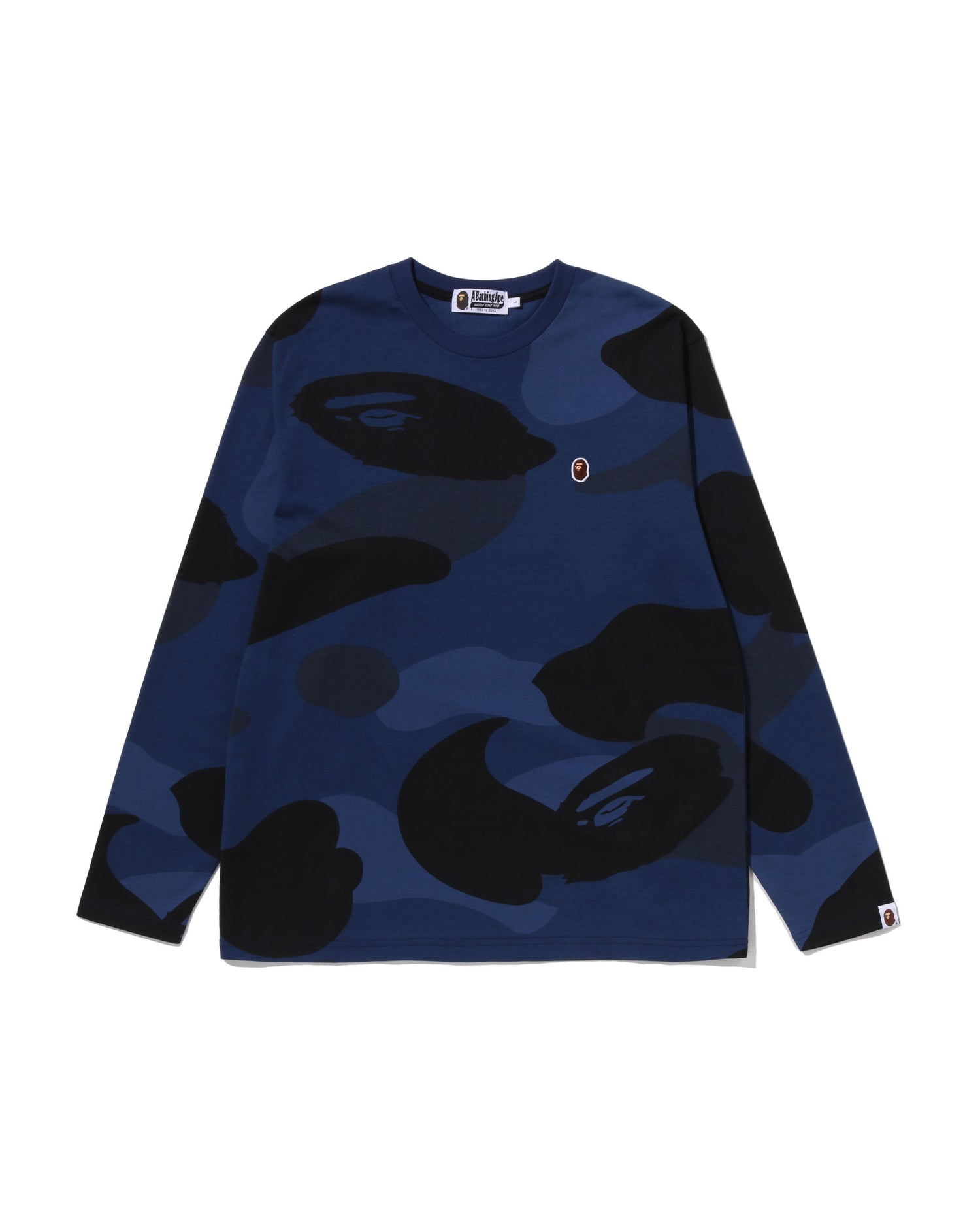 A BATHING APE® Mega Color Camo One Point Ls Tee | Bape official