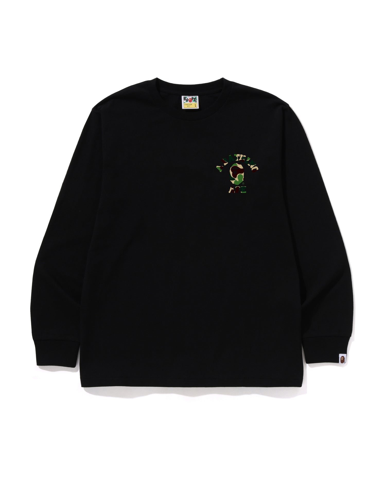 トップス A BATHING APE ABC CAMO COLLEGE LS TEE トップス A BATHING APE ABC CAMO COLLEGE LS TEE A BATHING APE® Abc