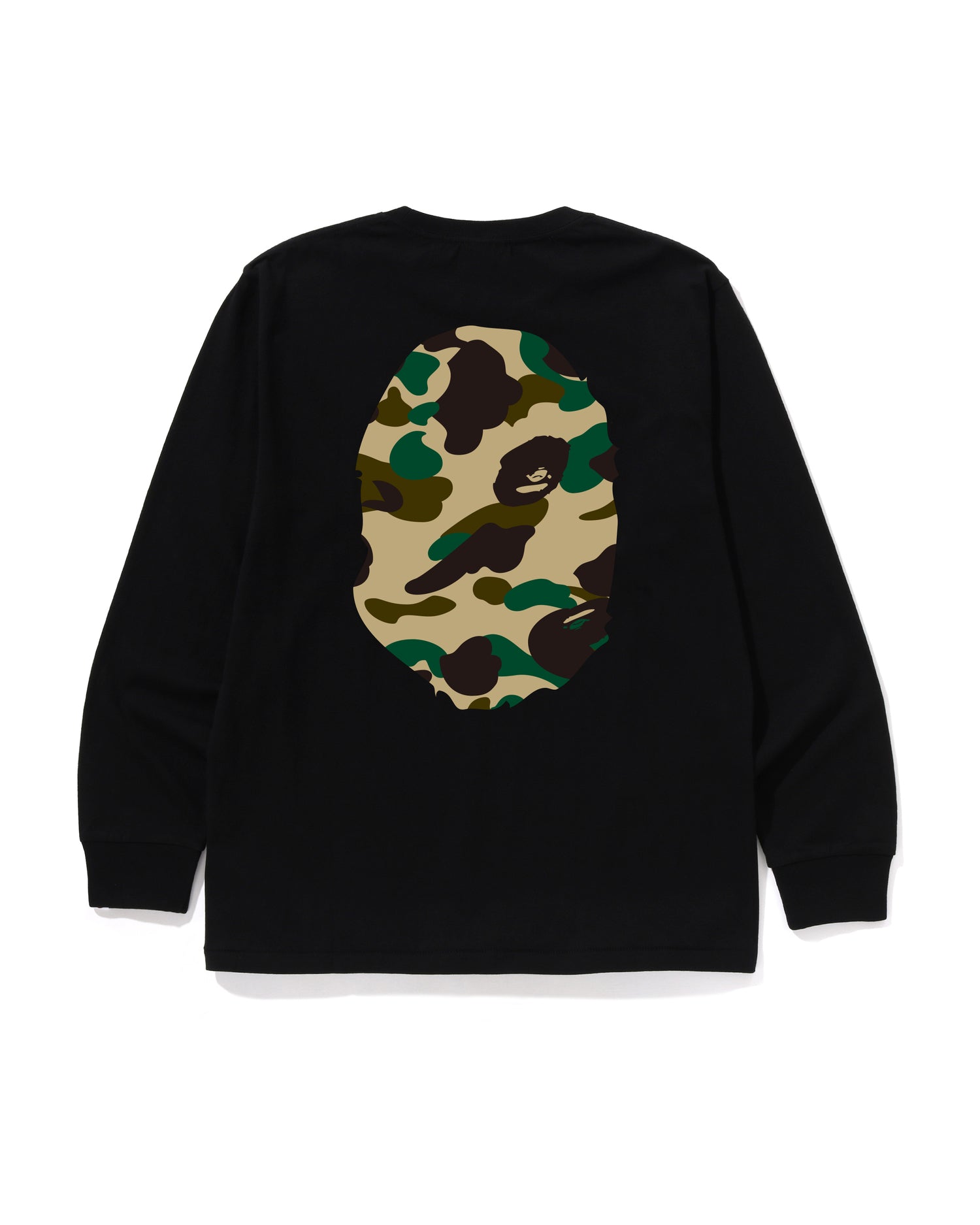 A BATHING APE® 1st Camo Big Ape Head Ls Tee | Bape official