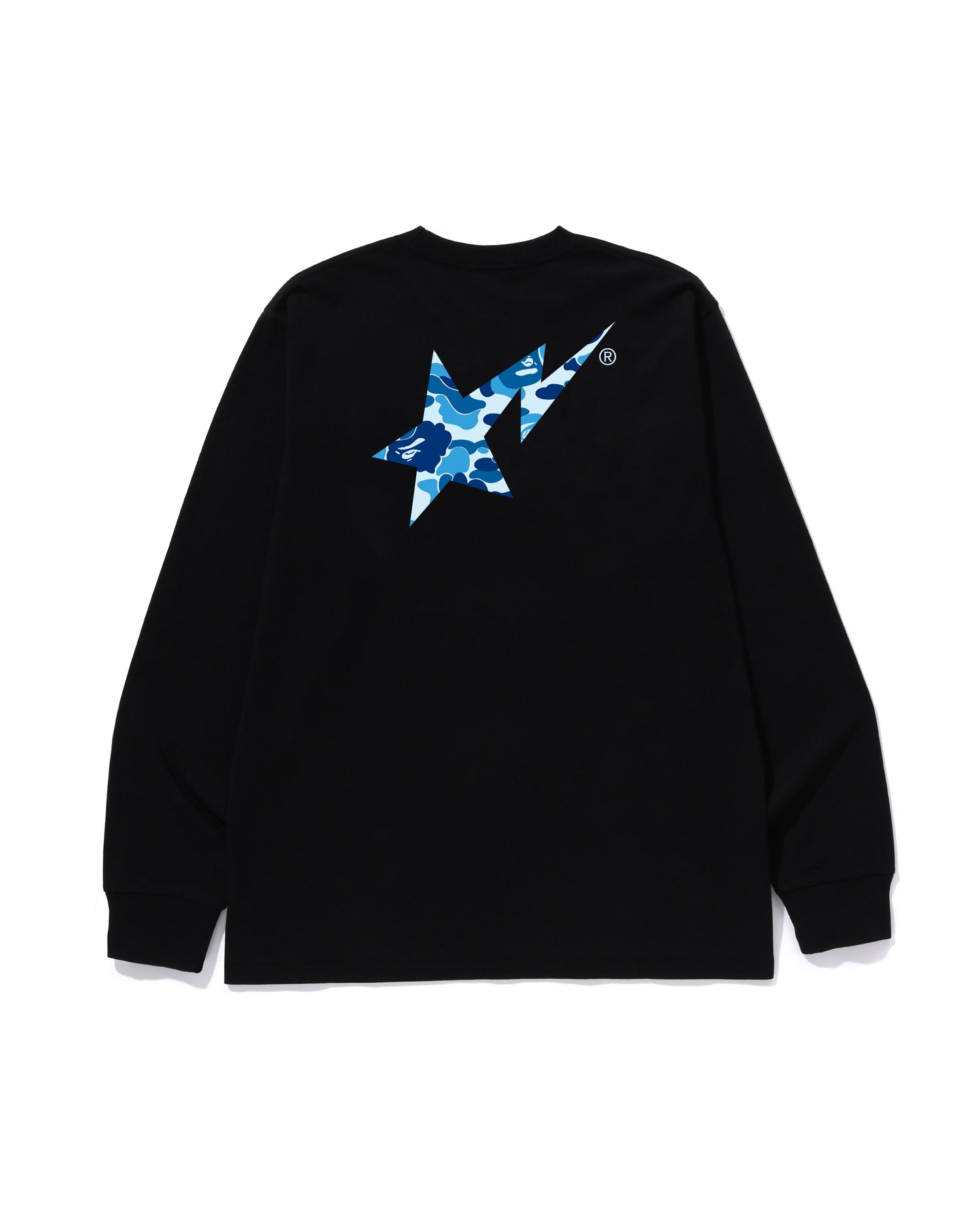 トップス A BATHING APE BAPE STA L/S Tee Black A BATHING APE® ABC Camo BAPE STA Ls Tee | Bape official website