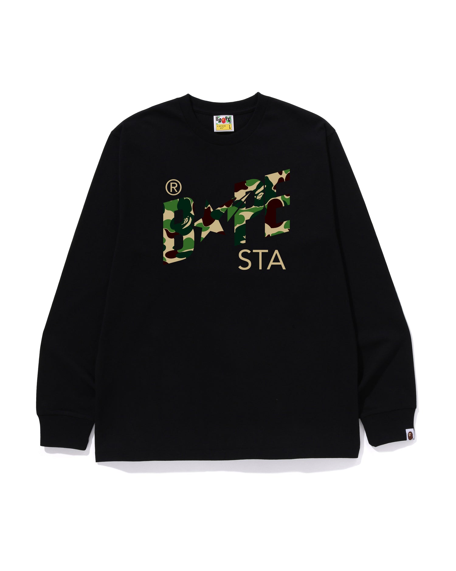 A BATHING APE® ABC Camo BAPE STA Ls Tee | Bape official website