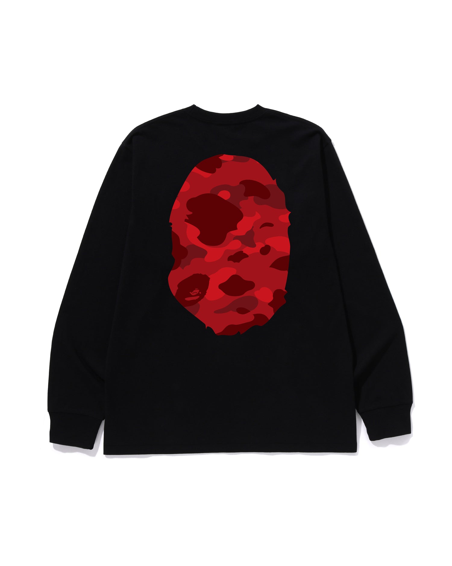 完売品 BATHING APE CAMO BIG HEAD LS TEE エイプ A BATHING APE® Color Camo Big Ape Head Ls Tee | Bape official
