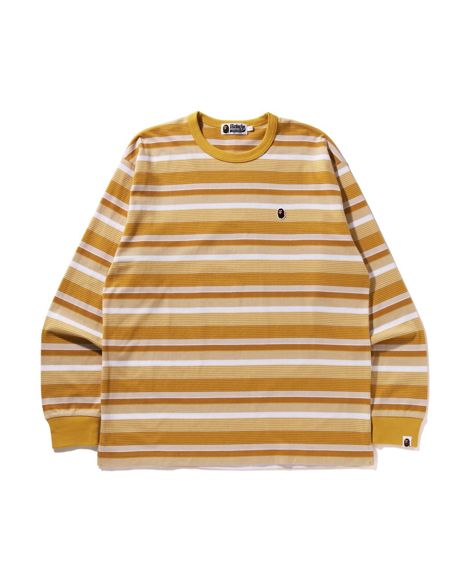 A BATHING APE® Ape Head One Point Relaxed Fit L/S Tee | Bape