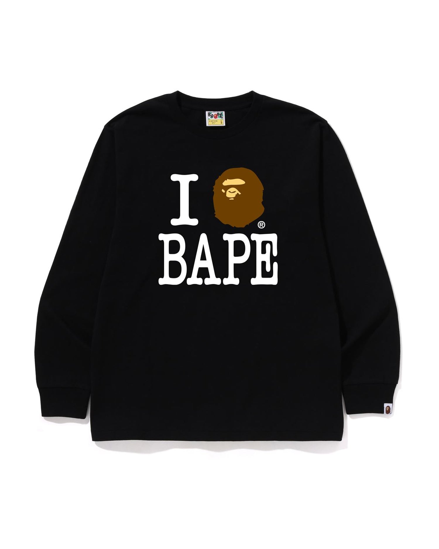 A BATHING APE® I Love BAPE Ls Tee | Bape official website – INT.BAPE.COM