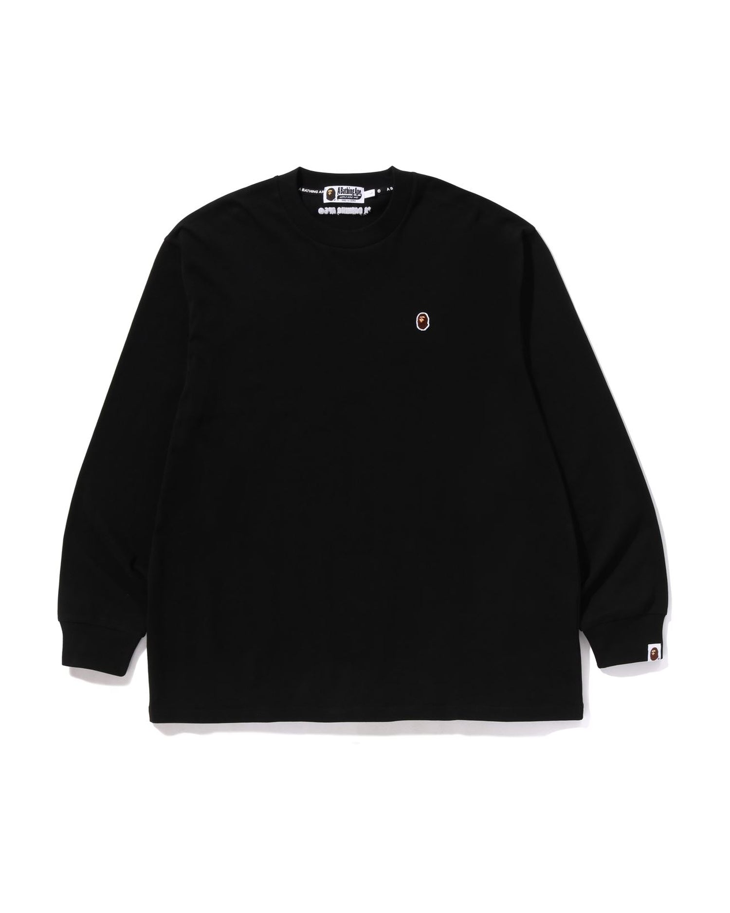 BAPE head one point LS tee Mサイズ A BATHING APE® Ape Head One Point L/s Tee | Bape official website