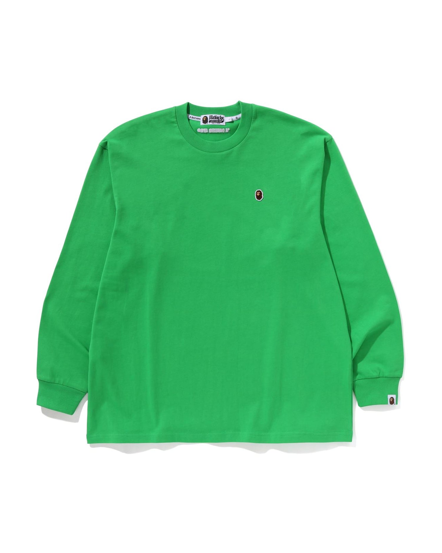 A BATHING APE® Ape Head One Point L/s Tee | Bape official website
