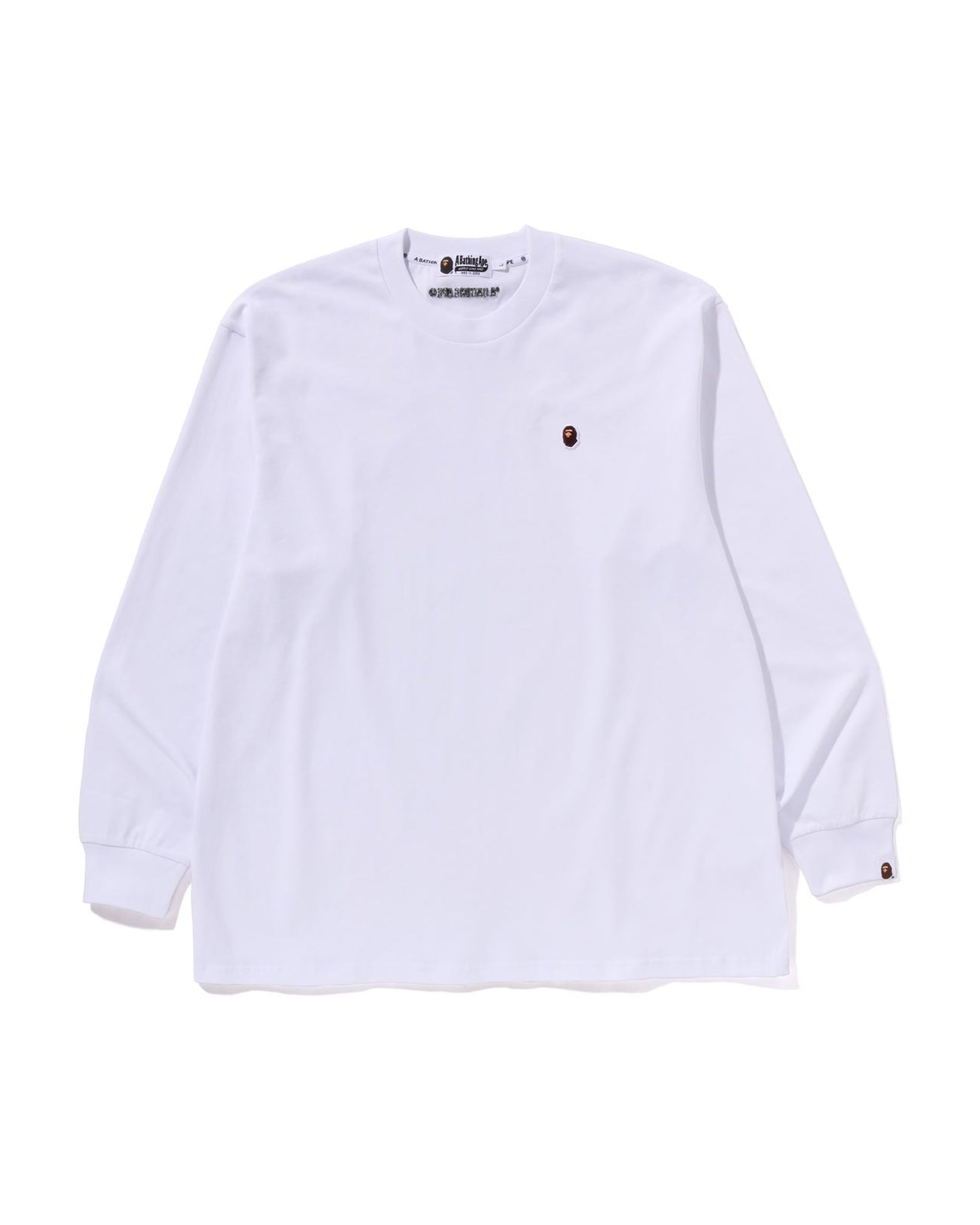 A BATHING APE® Ape Head One Point L/s Tee | Bape official website