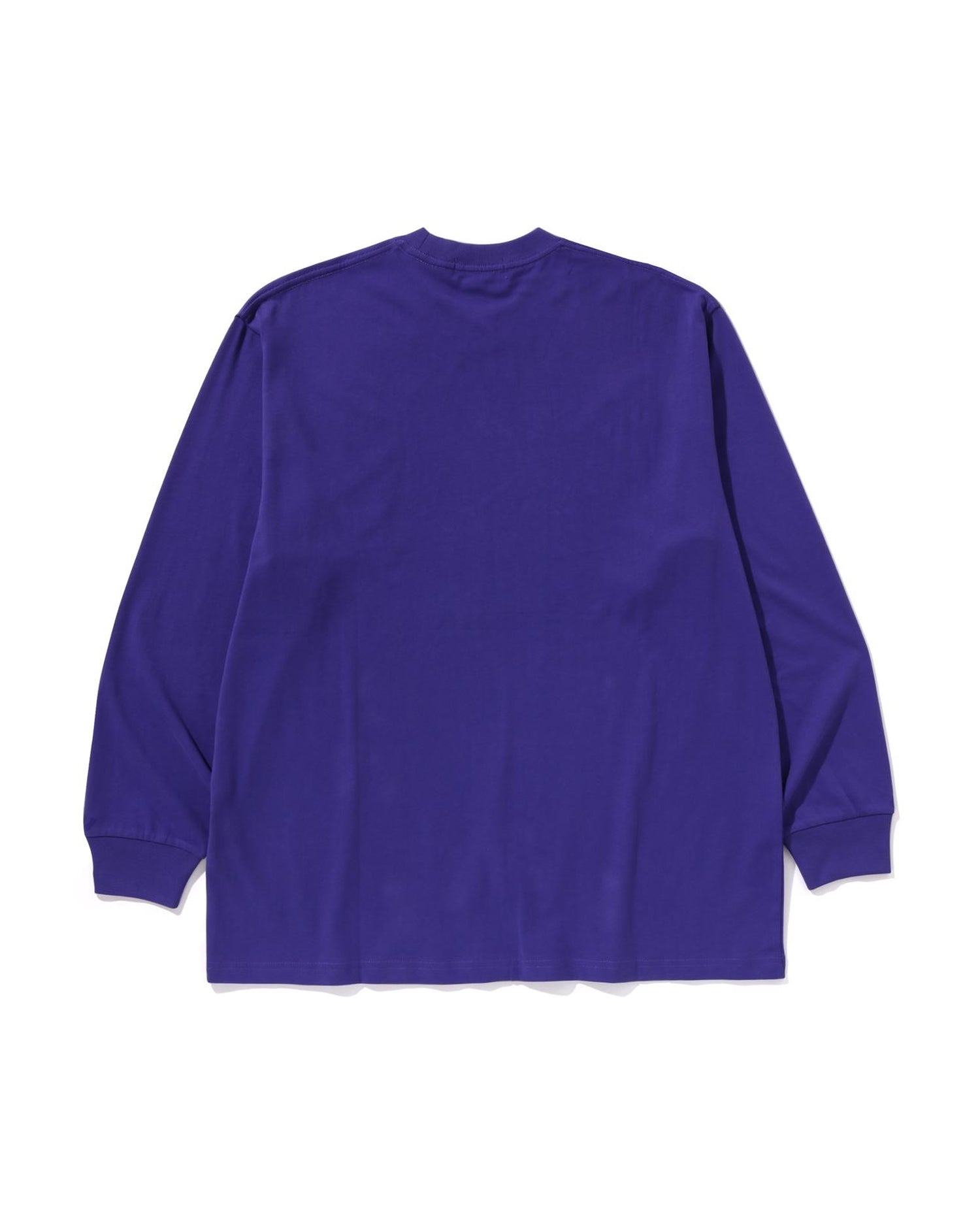 A BATHING APE® Marbling Camo Ape Head Relaxed Fit Ls Tee