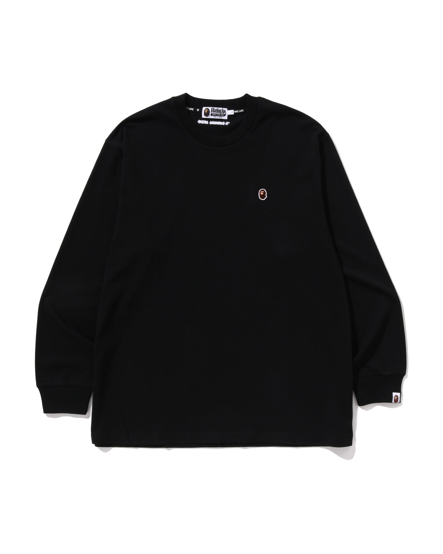 A BATHING APE® One Point Relaxed Fit Ls Tee | Bape official