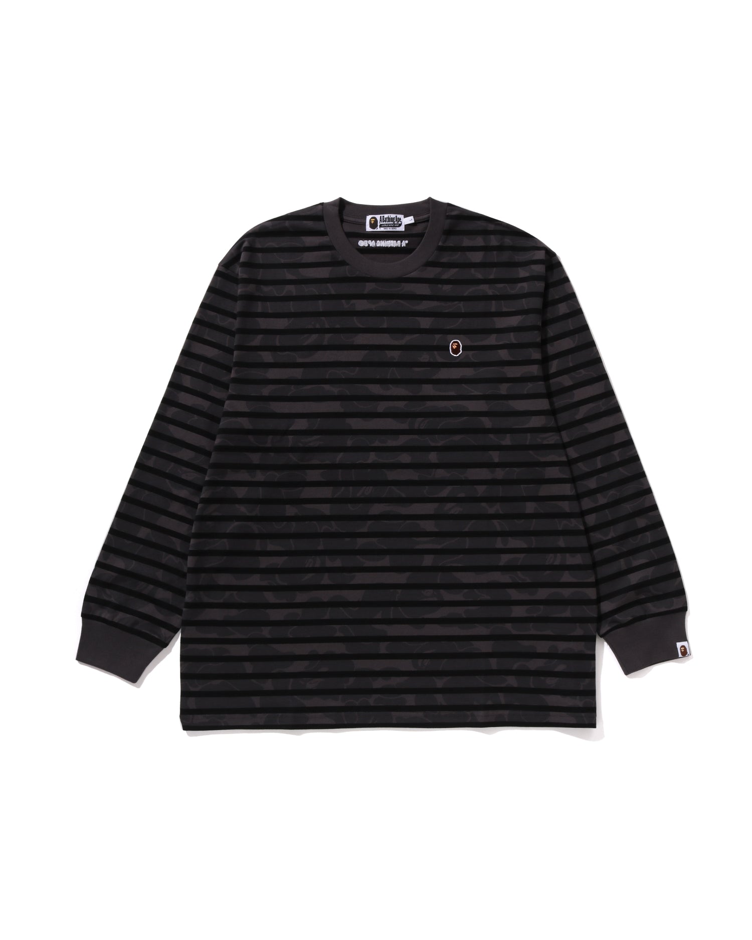 A BATHING APE メッシュ長袖カットソー M ブラック 8015000911999_2.jpg?v=