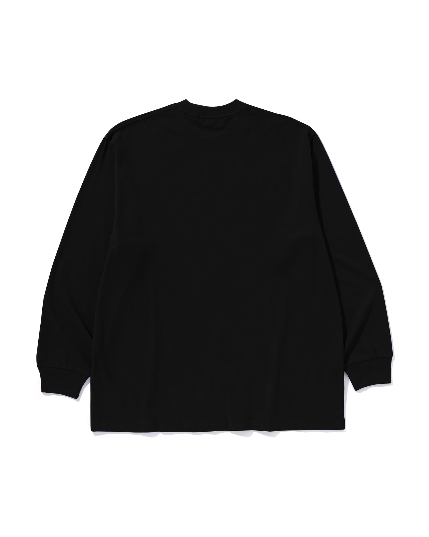 A BATHING APE® Wrinkle BAPE Logo Relaxed Fit Ls Tee | Bape