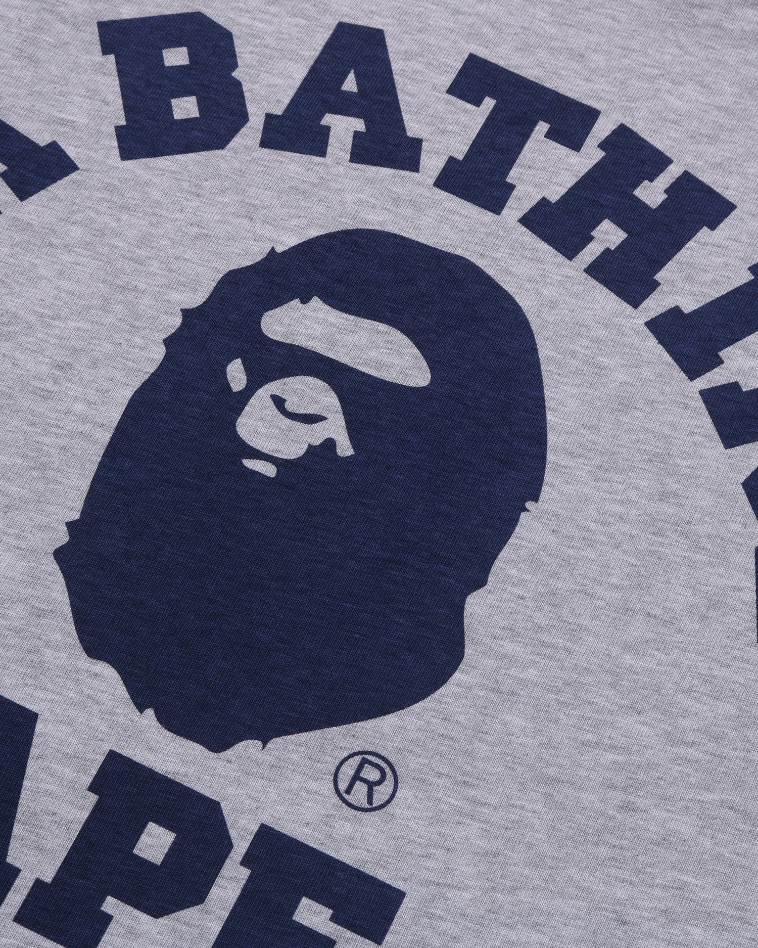 A BATHING APE® College Raglan Regular Fit Ls Tee | Bape official