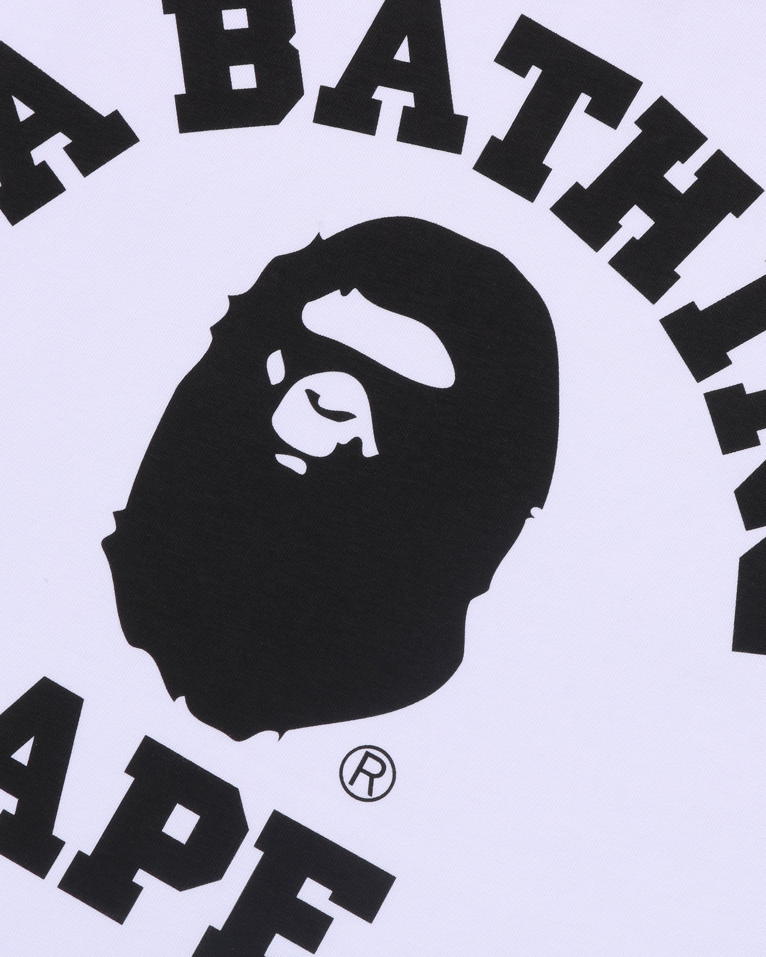 A BATHING APE® College Raglan Regular Fit Ls Tee | Bape official