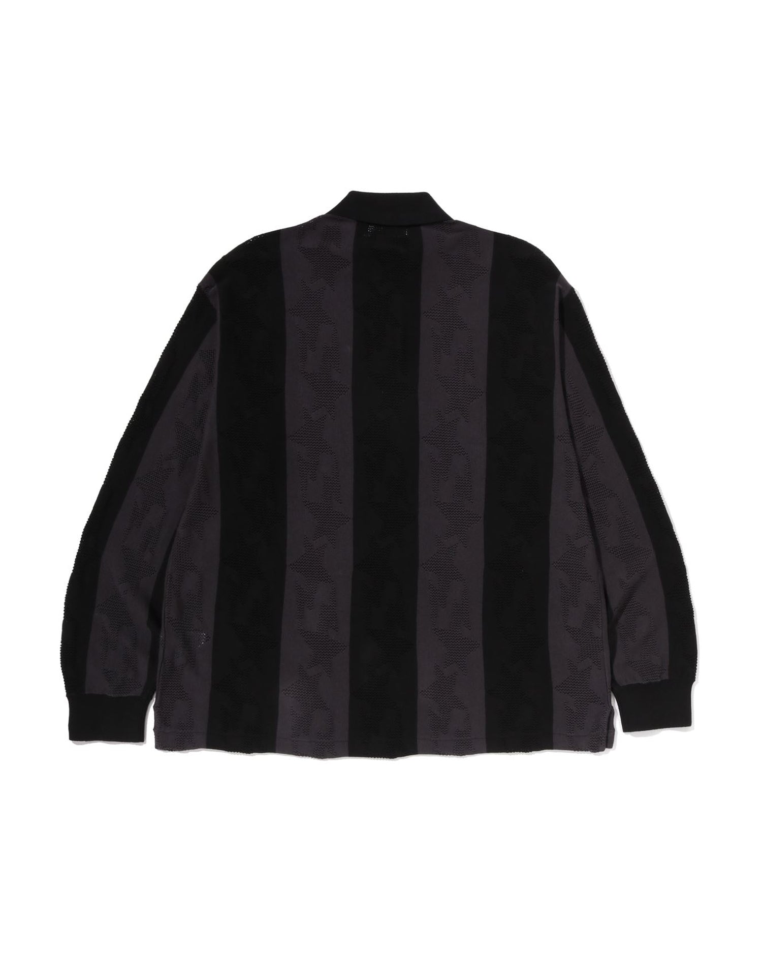 A BATHING APE® STA Stripe Pattern Jacquard Multi Logo Relaxed Fit