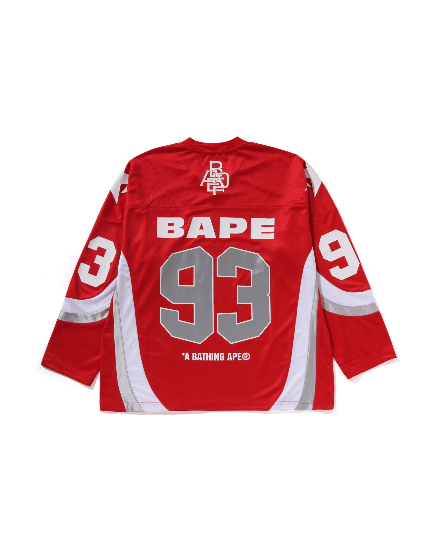 A BATHING APE® Line Camo Jacquard Logo Relaxed Fit Ice Hockey