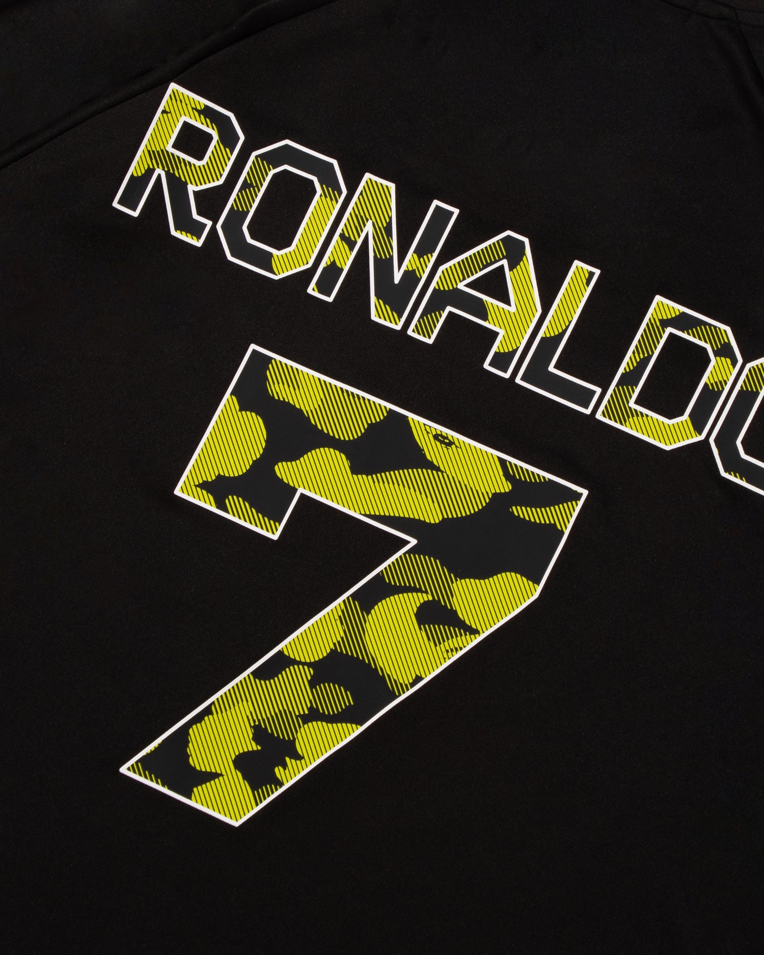 A BATHING APE® BAPE X Cr7 Life Multi Logo Poly Relaxed Fit Ls