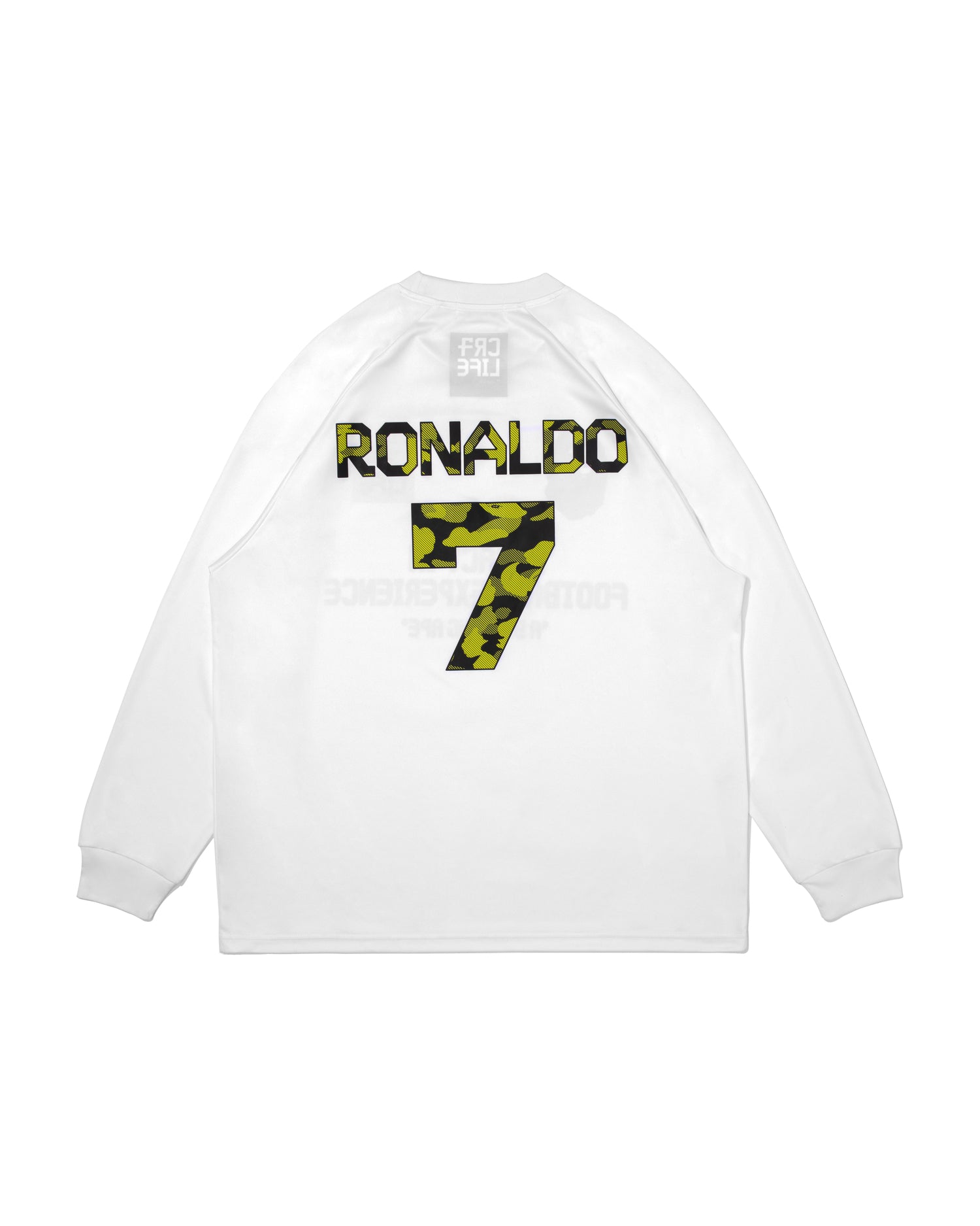 A BATHING APE® BAPE X Cr7 Life Multi Logo Poly Relaxed Fit Ls