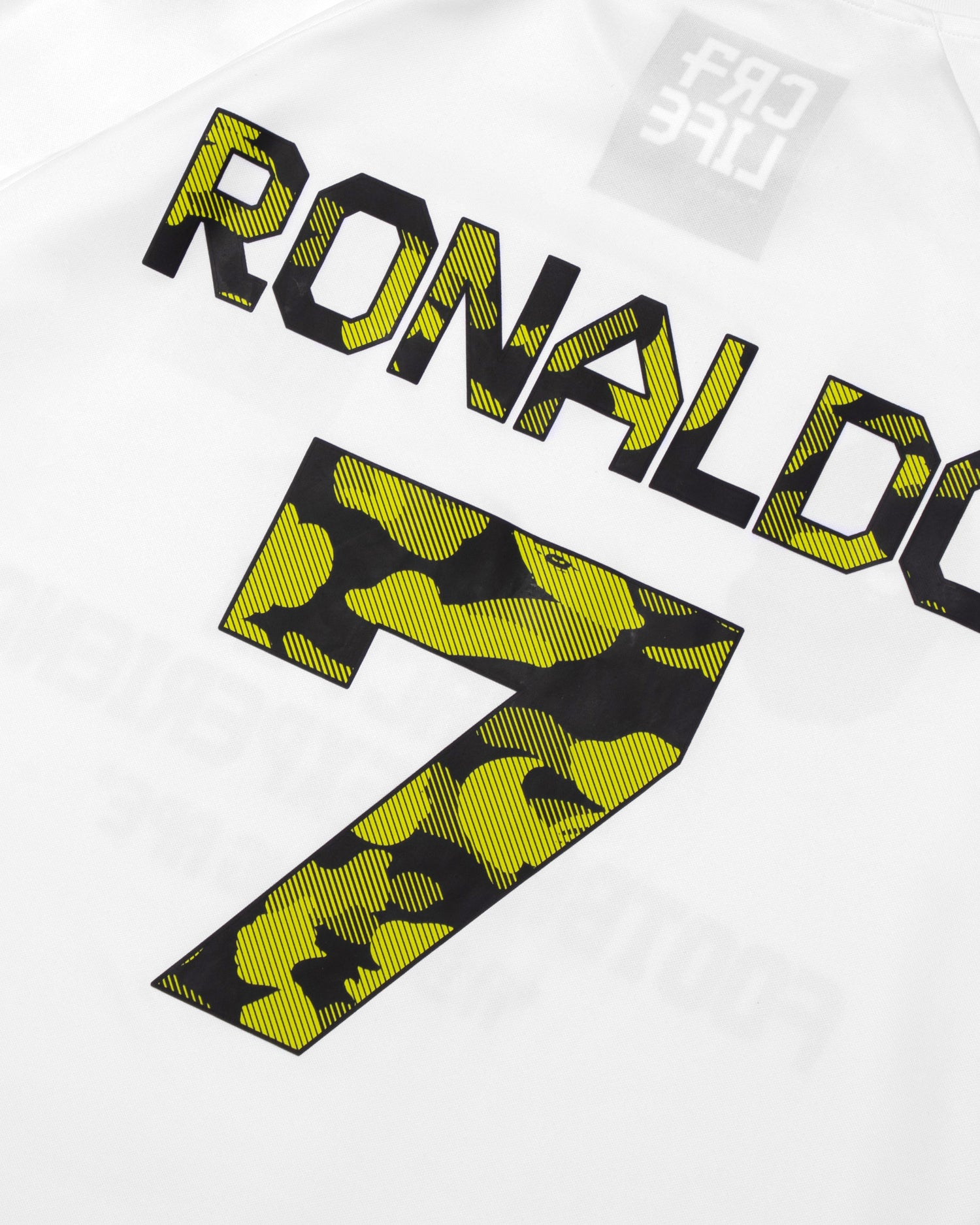 A BATHING APE® BAPE X Cr7 Life Multi Logo Poly Relaxed Fit Ls