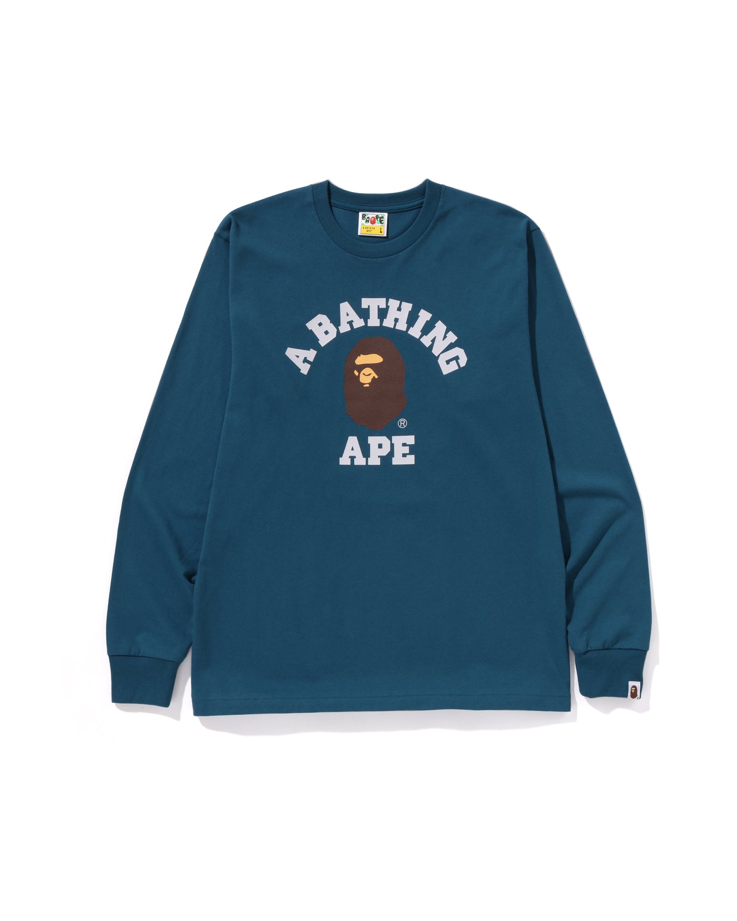 A BATHING APE® College Ls Tee | Bape official website – INT