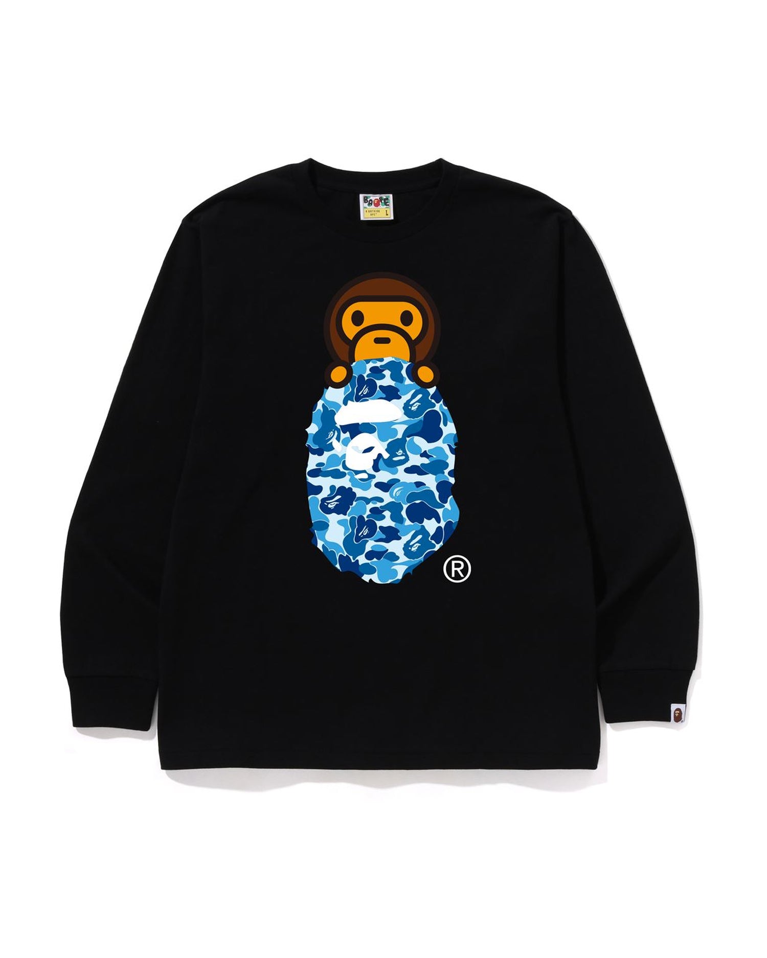 Abc Camo Milo on Ape Head Ls Tee