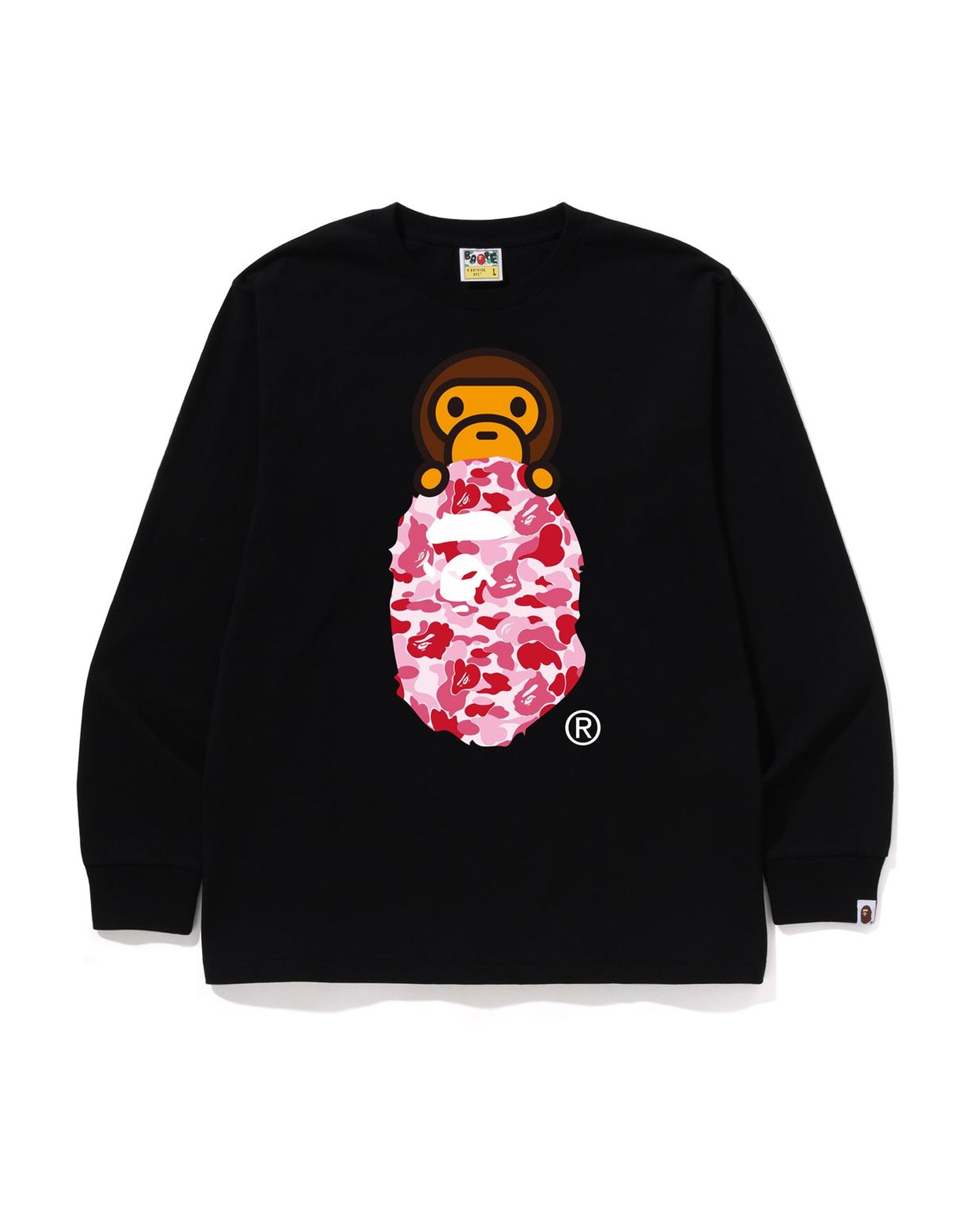 Abc Camo Milo on Ape Head Ls Tee